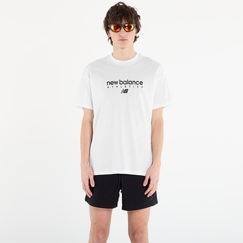 T-shirt New Balance Linear Graphic T-Shirt White