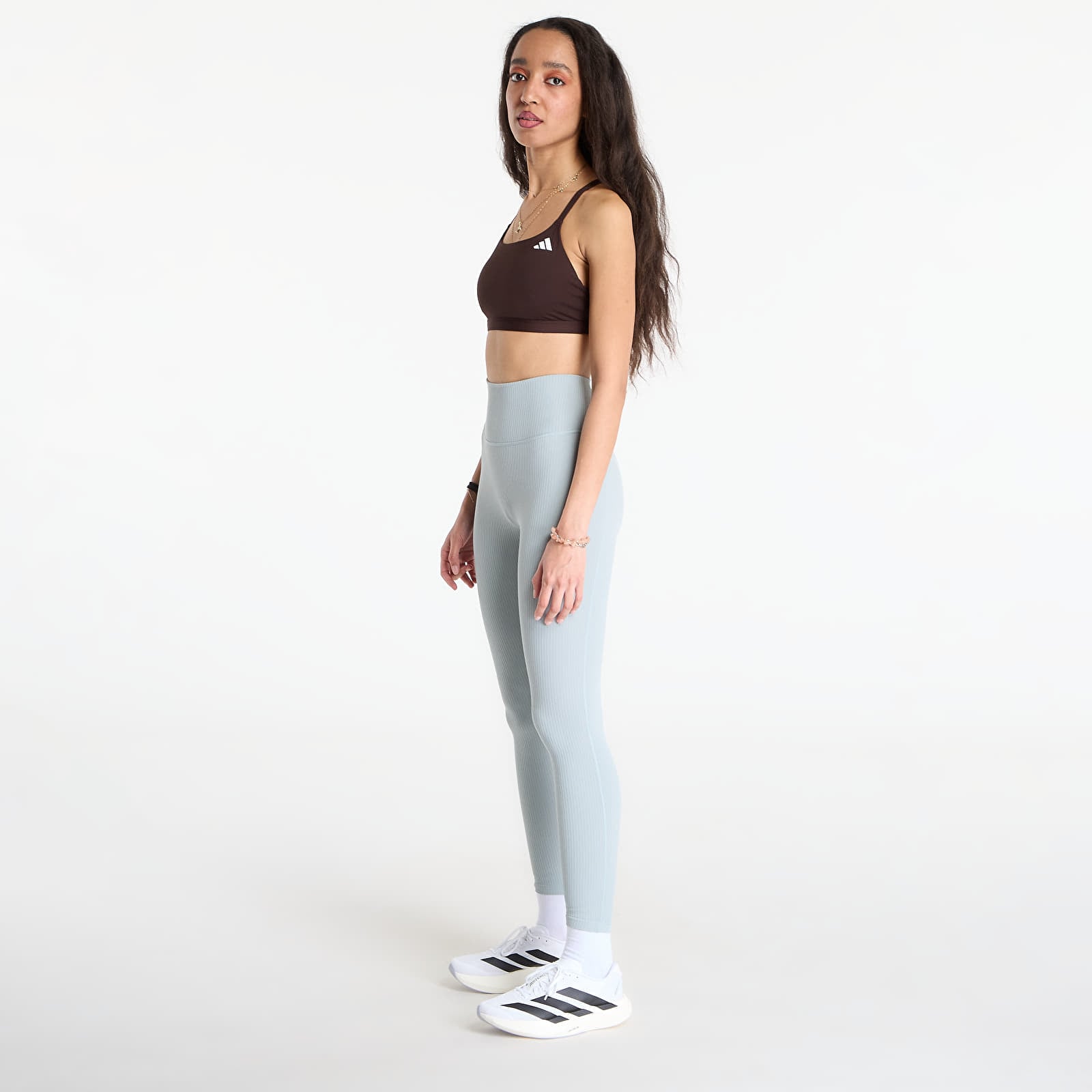 Damen-BHs adidas Opt Ess Ls Bra Auco