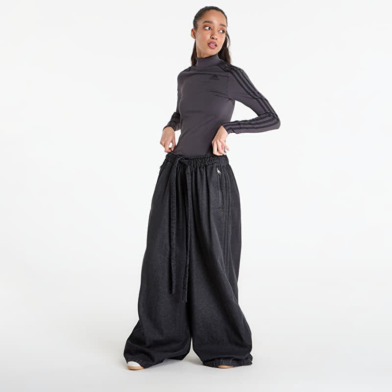 Tepláky adidas Denim Trackpants True Black Denim
