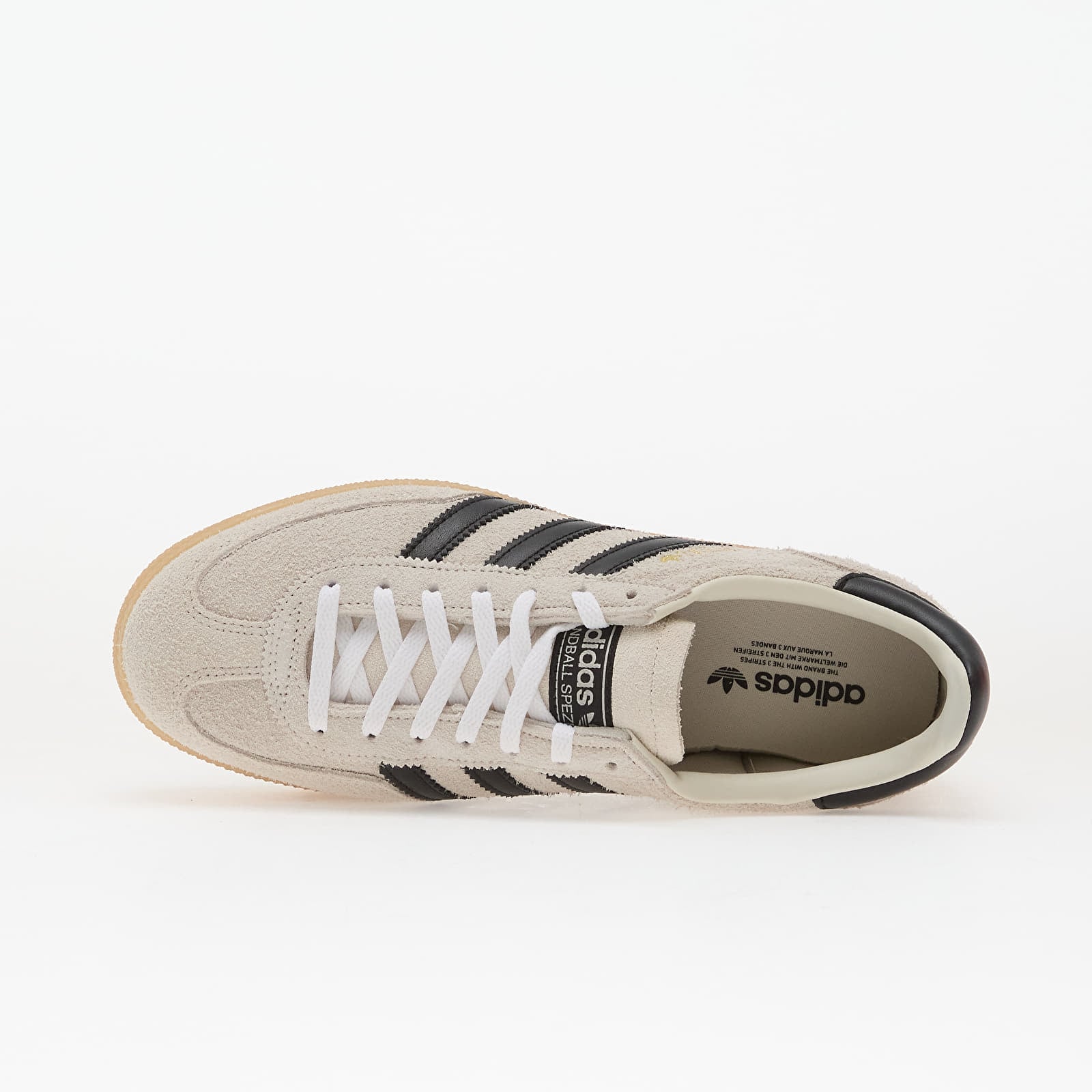 Dámske topánky a tenisky adidas Handball Spezial Bold W Aluminium/ Core Black/ Gum