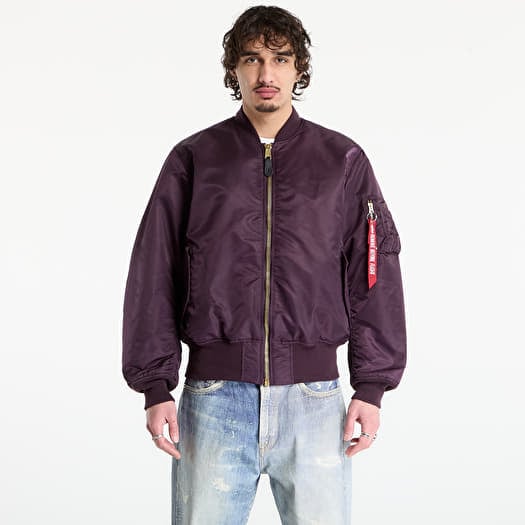 Jacke Alpha Industries MA-1 Heritage Bomber Plum