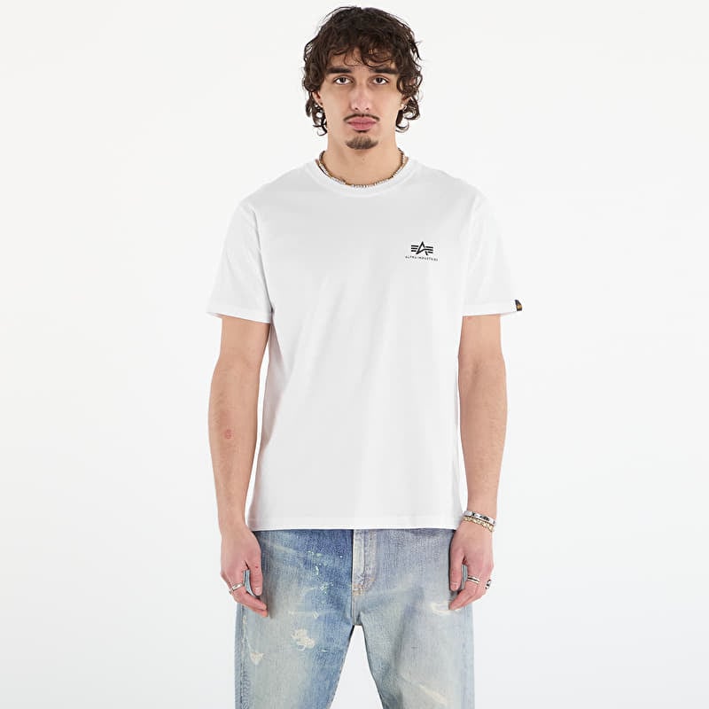 T-shirt Alpha Industries Heritage Backprint T-Shirt White/ Sage