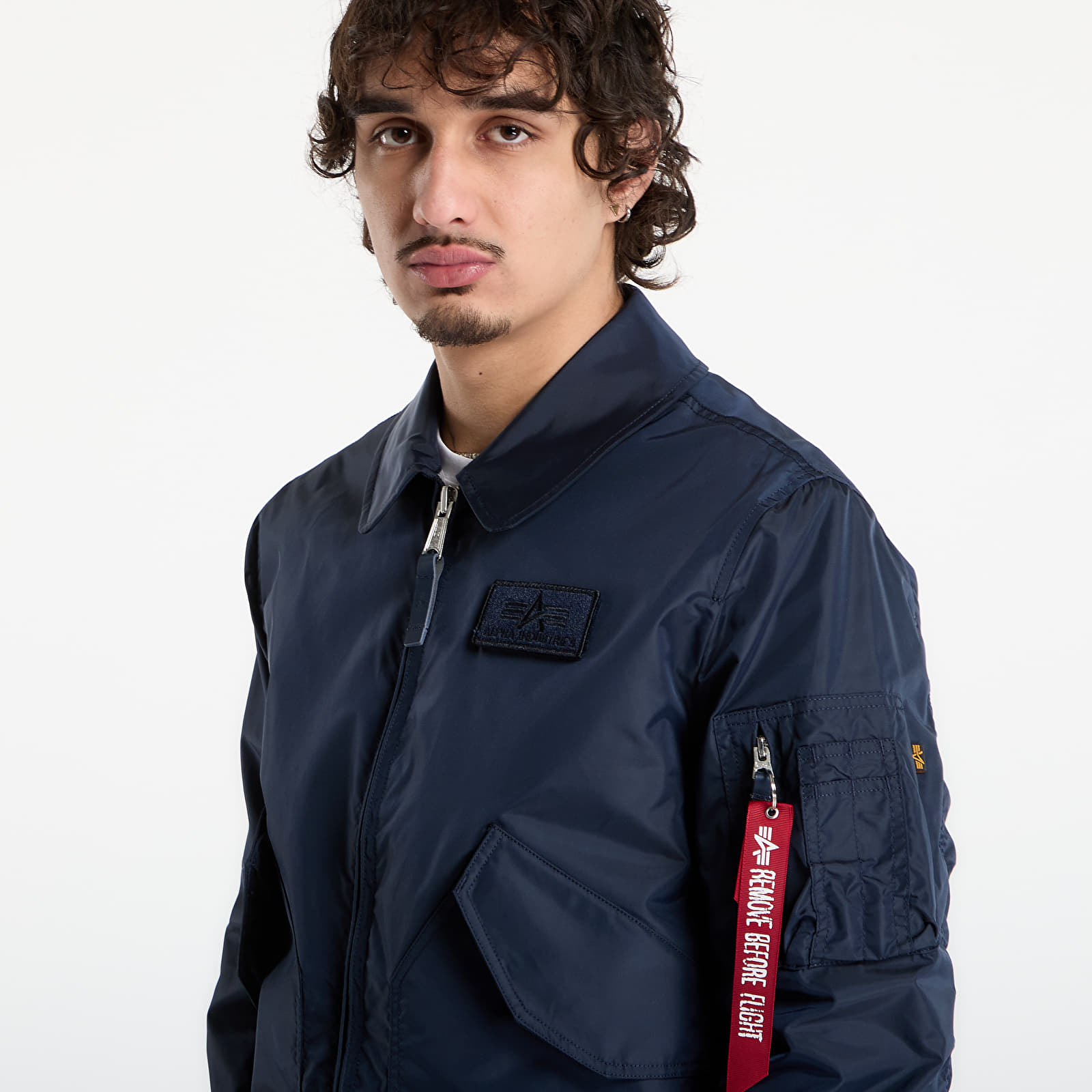 Men's jackets Alpha Industries CWU-36/P TT Light Rep.Blue