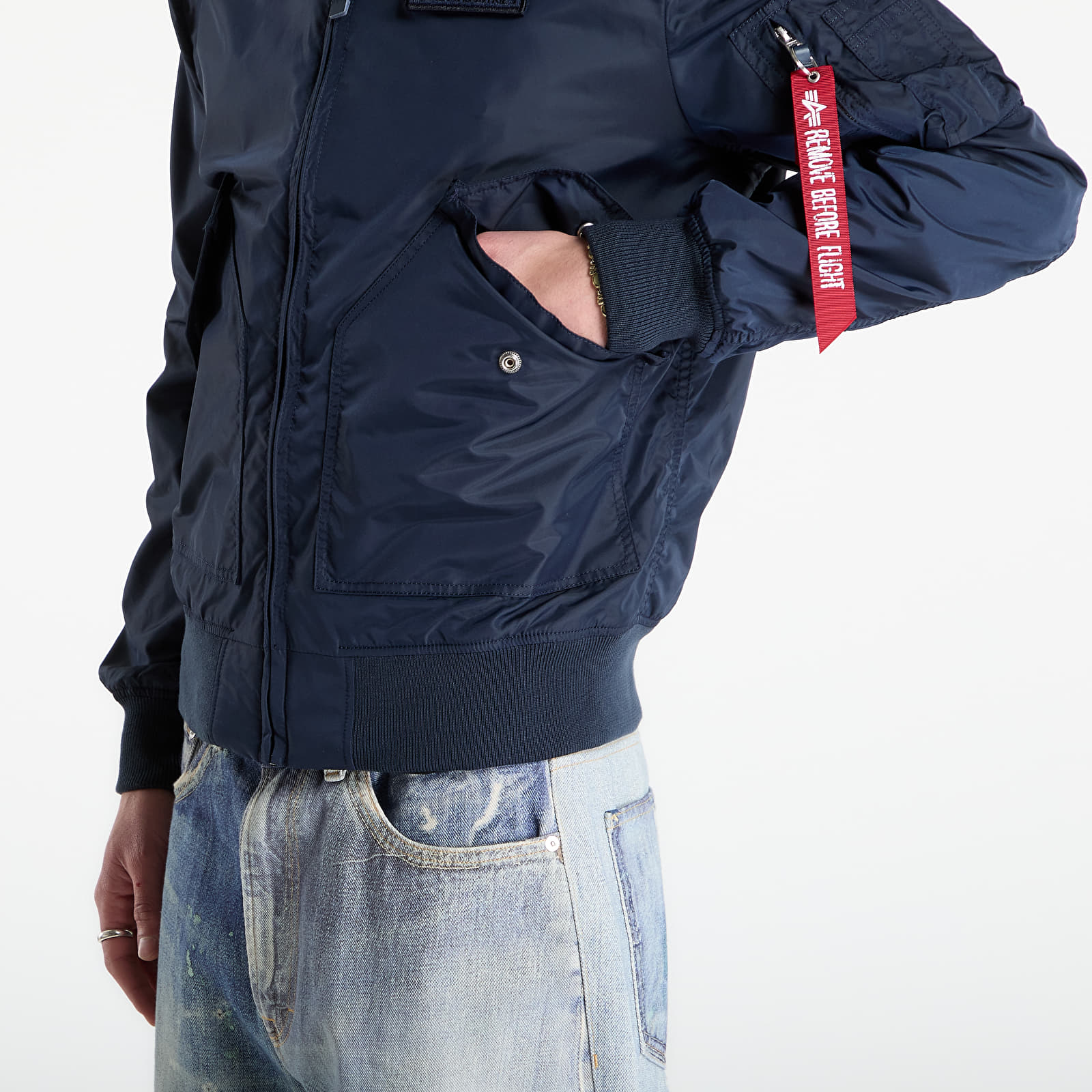 Men's jackets Alpha Industries CWU-36/P TT Light Rep.Blue