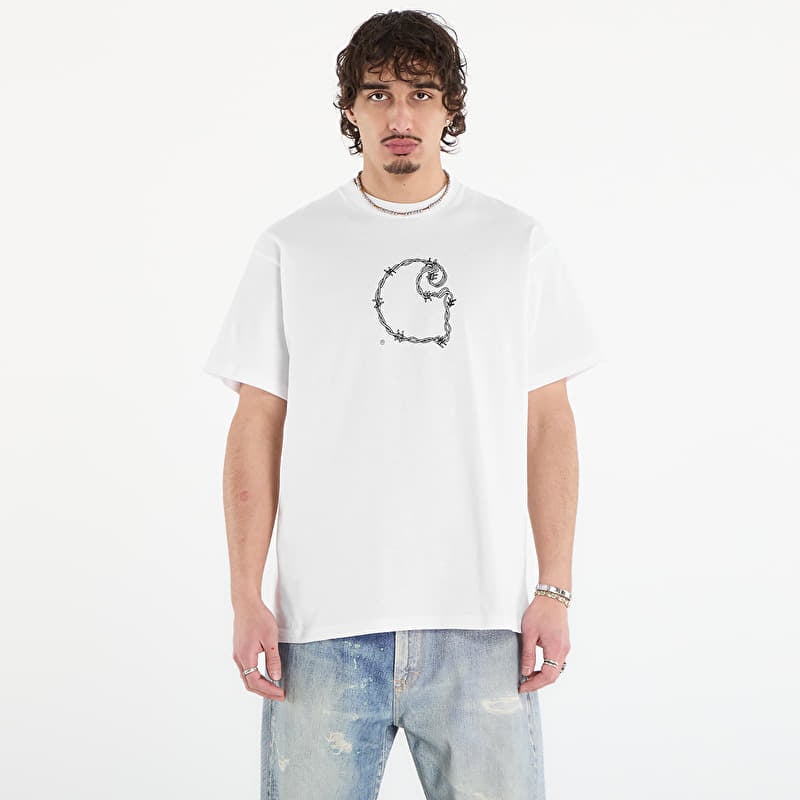 Carhartt WIP S/S Barbwire C T-Shirt UNISEX White