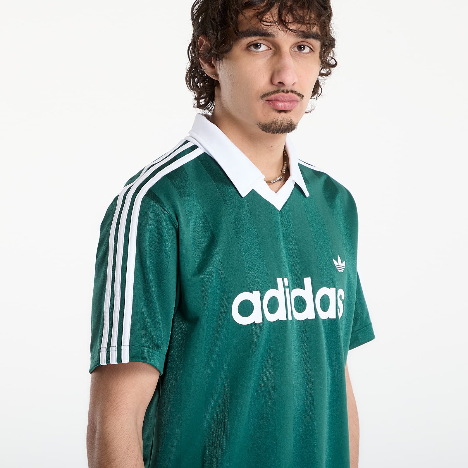 Vīriešu krekliņi adidas Jersey Collegiate Green