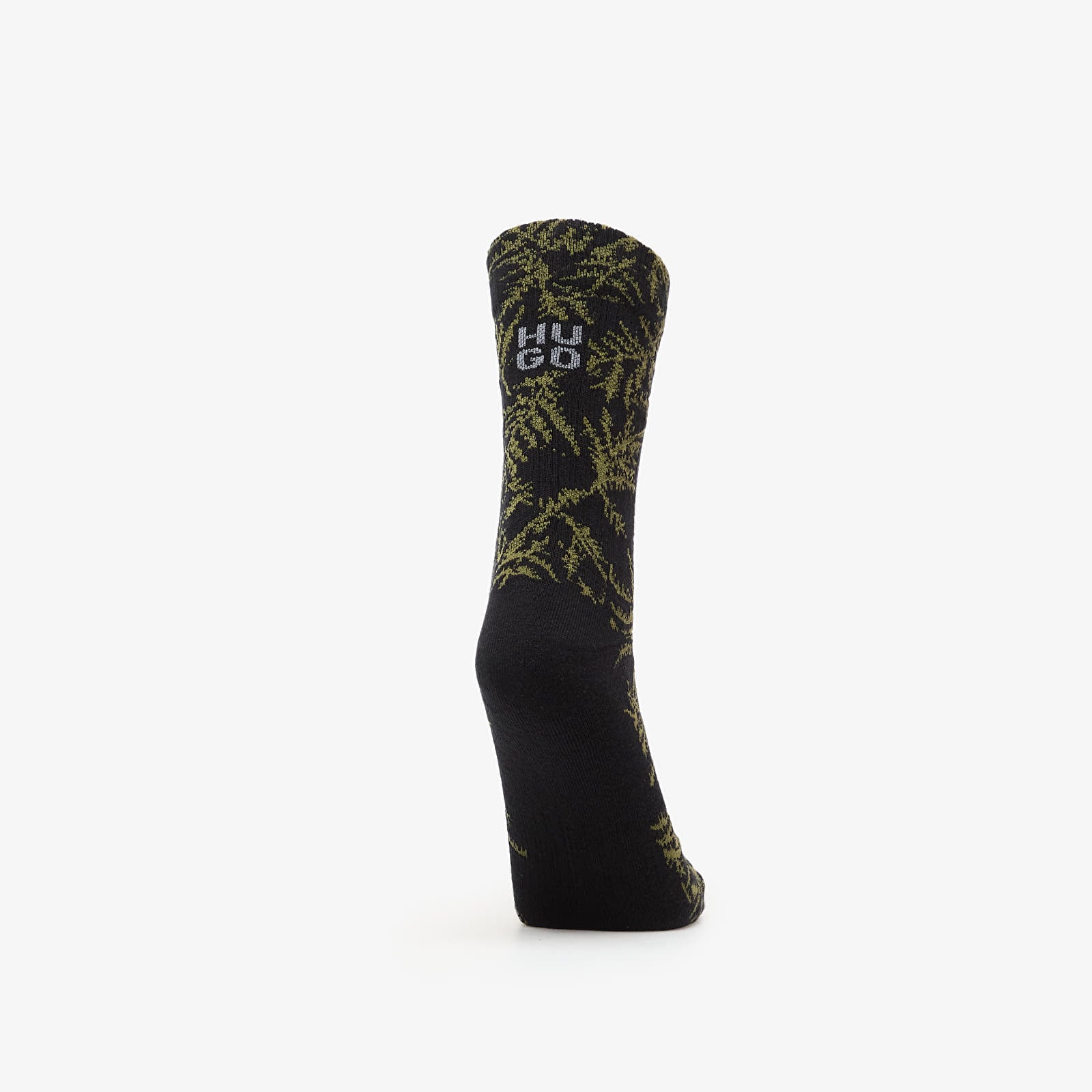 Calze uomo Hugo Boss Qs Rib Fern Socks 3-Pack Black