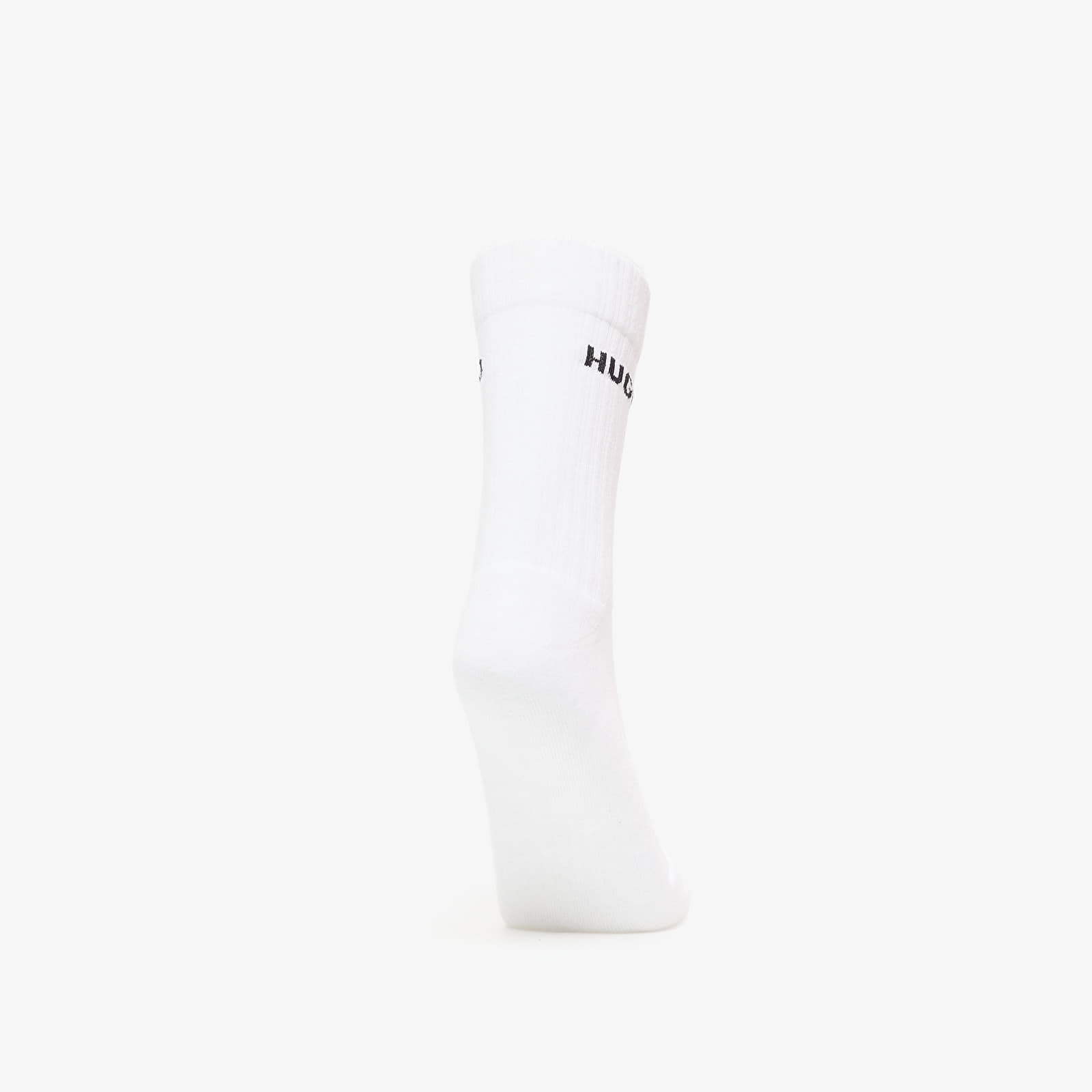 Șosete pentru bărbați Hugo Boss Qs Angry Dog Socks 3-Pack White