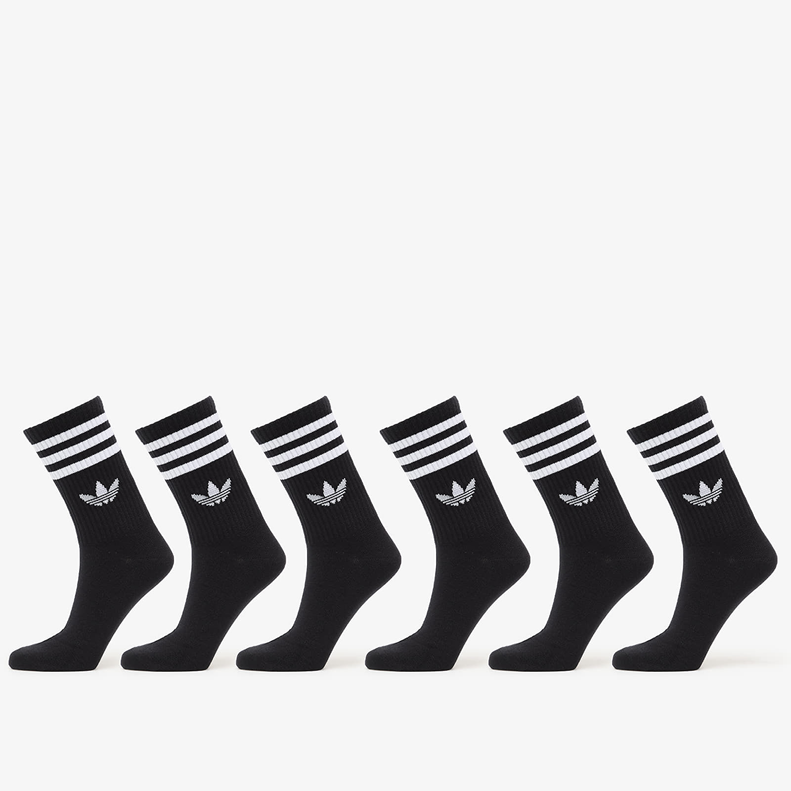 Мужские носки adidas 3S Crew Sock 6-Pack Black