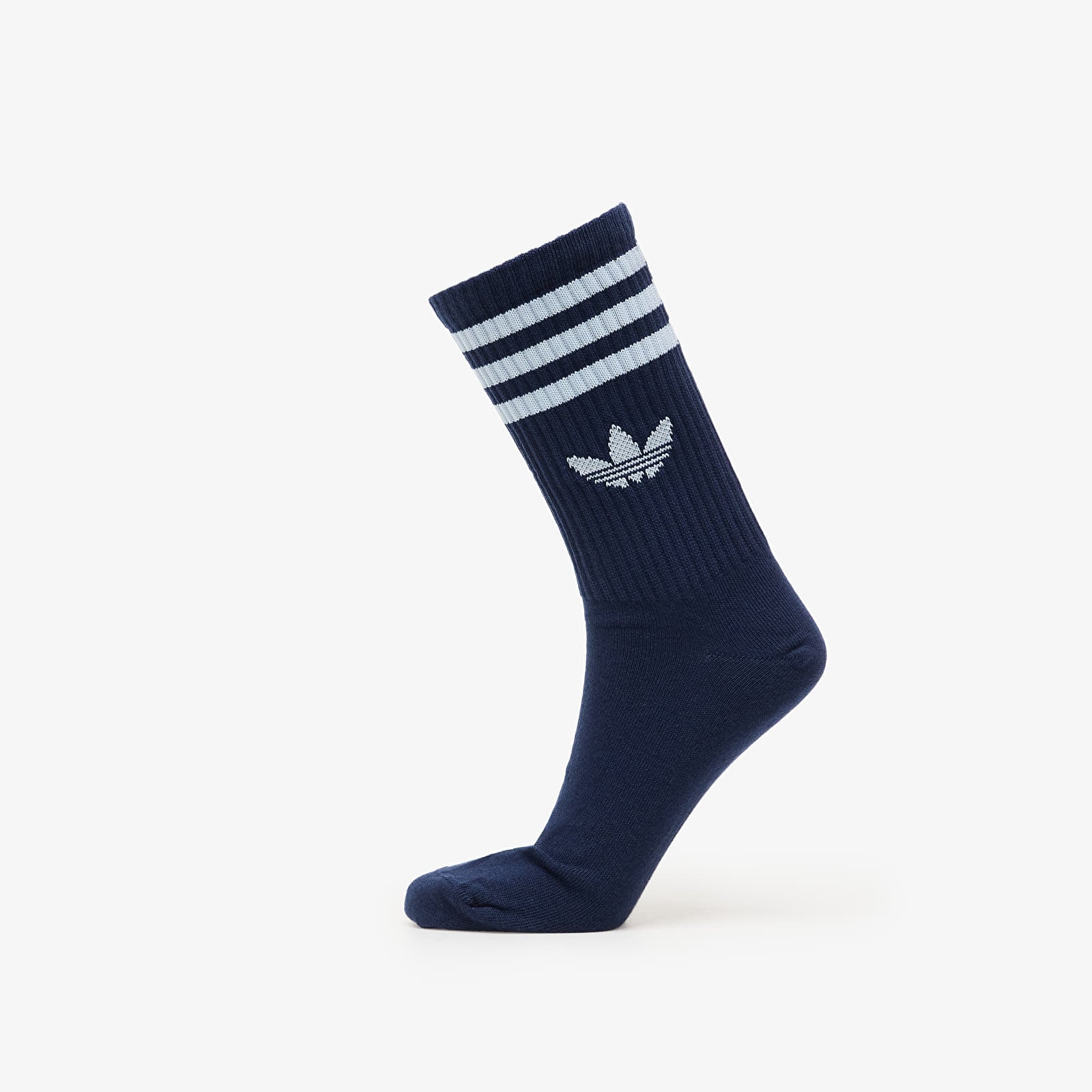 Calze uomo adidas 3S Crew Socks 3-Pack Wonder Blue/ Night Indigo/ White