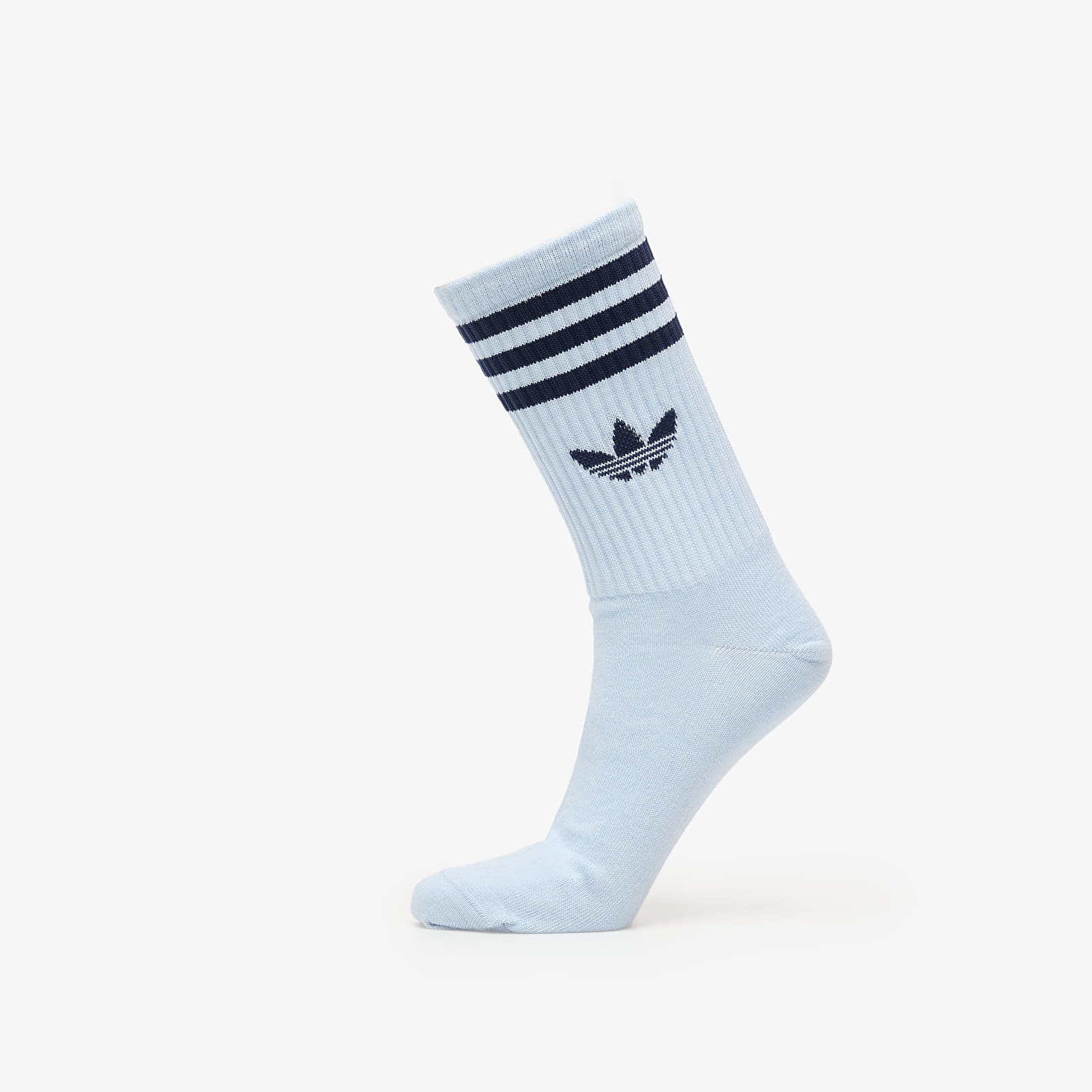 Calze uomo adidas 3S Crew Socks 3-Pack Wonder Blue/ Night Indigo/ White
