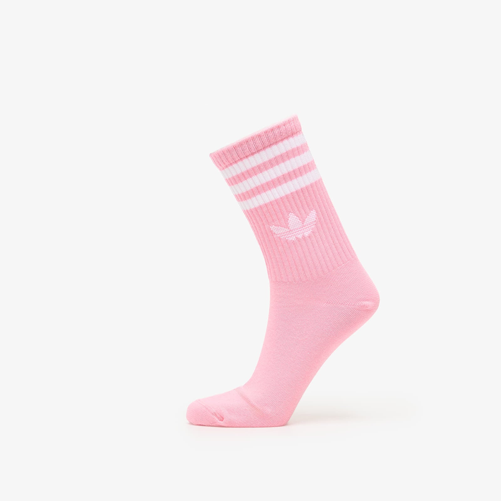 Calze uomo adidas 3S Crew Socks 3-Pack Preloved Purple/ Bliss Pink/ White