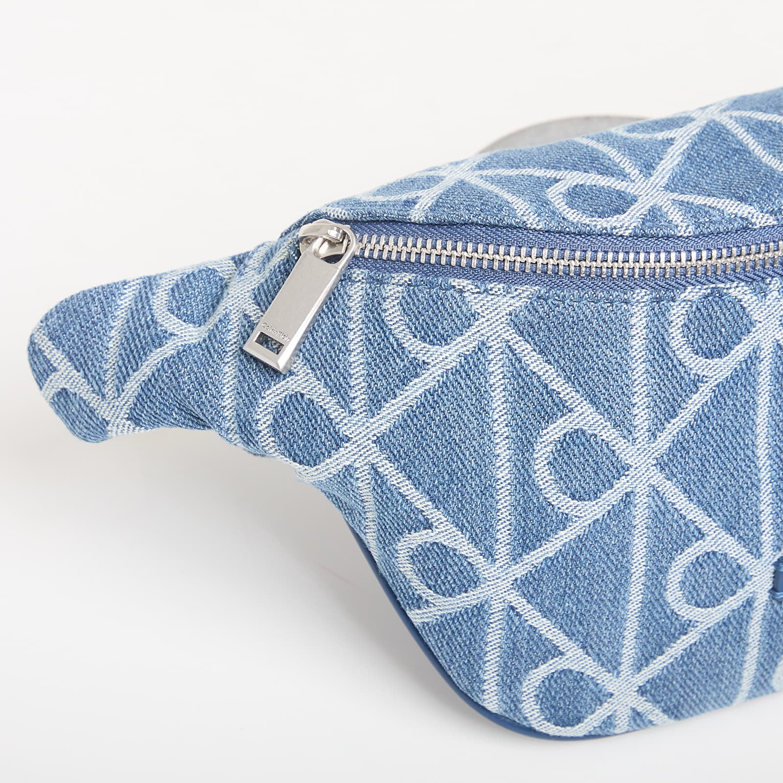 Herren-Gürteltaschen Calvin Klein Emblem Aop Denim Waistbag Blue