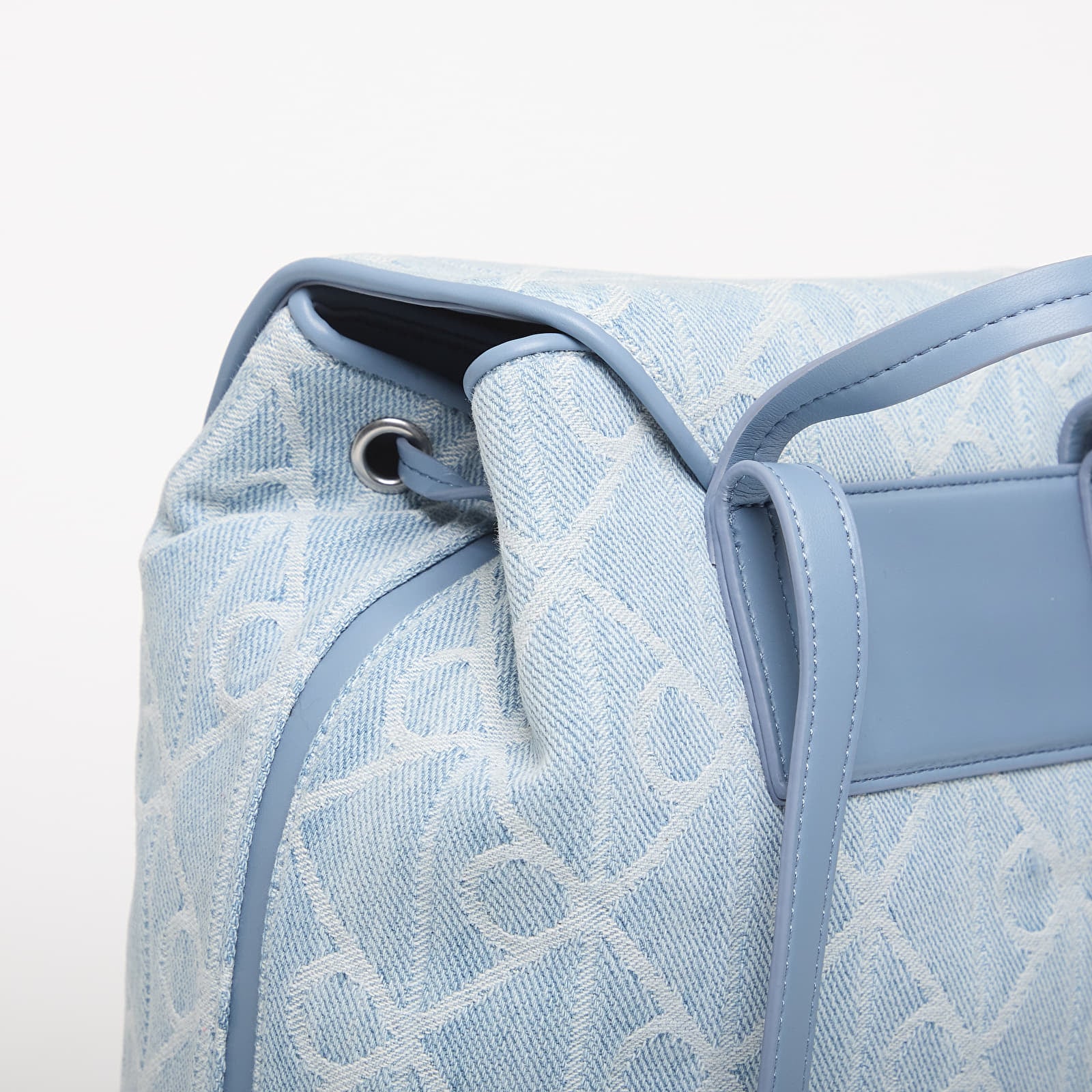 Rucksäcke für Männer Calvin Klein Emblem Aop Denim Backpack Blue