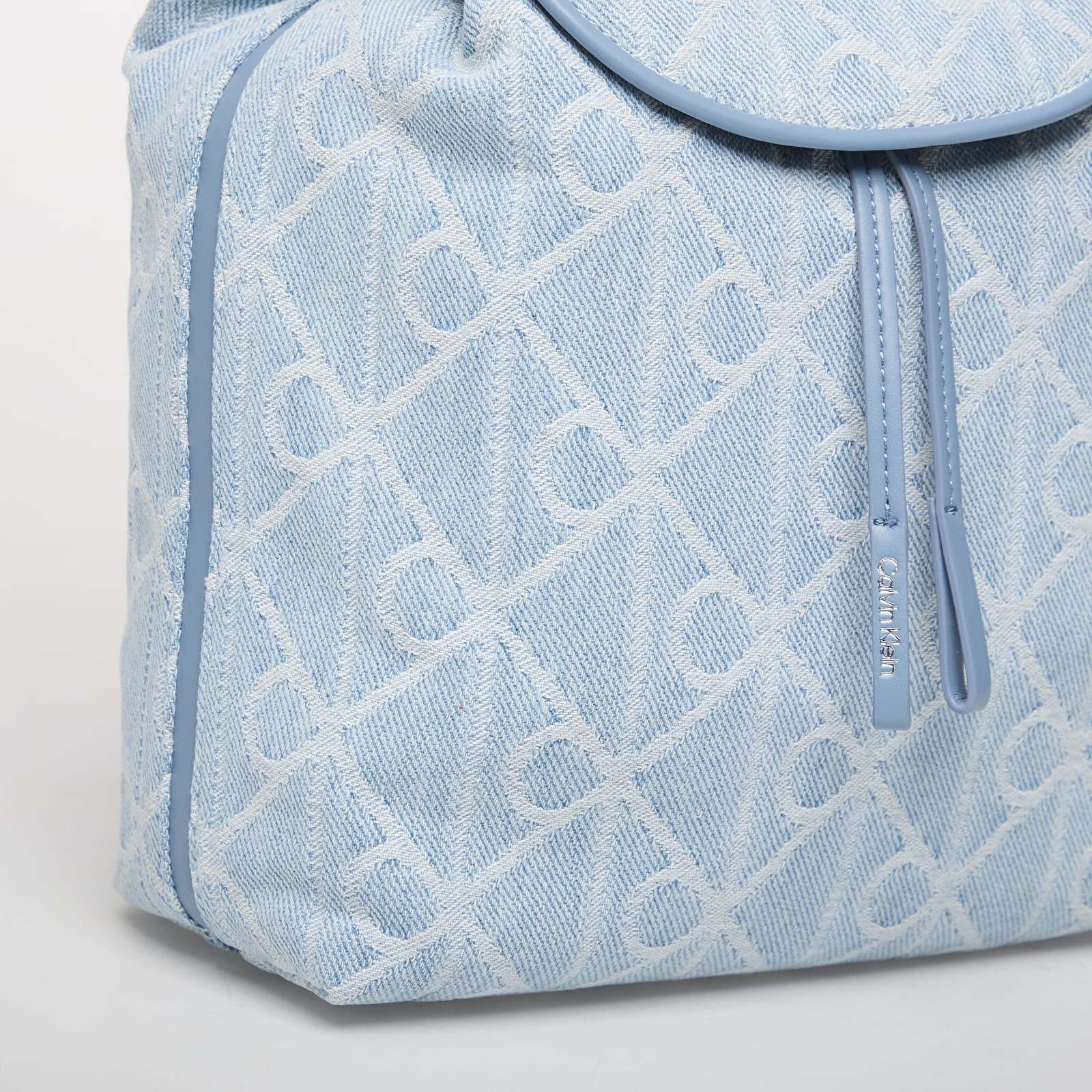 Rucksäcke für Männer Calvin Klein Emblem Aop Denim Backpack Blue