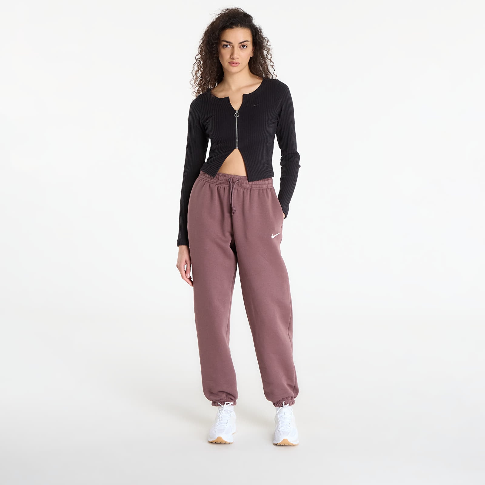 Women's Sweatpants Nike Sportswear Phoenix Fleece Women's High-Waisted Oversized Sweatpants Tattoo/ Sail
