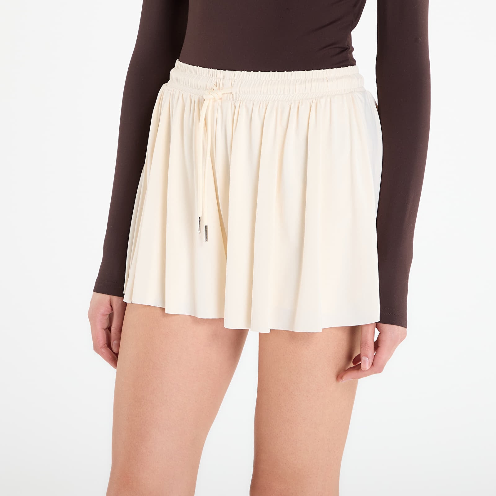 Women's skirts Urban Classics Ladies Jersey Skort White Sand