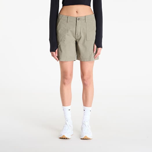 Shorts Urban Classics Ladies Cotton Cargo Shorts Pale Olive