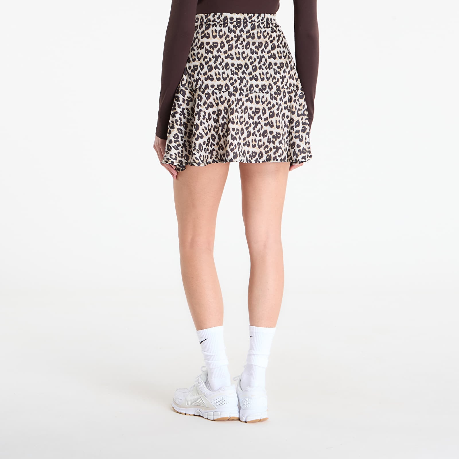 Women's skirts Urban Classics Ladies Leo Volants Mini Skirt Leo