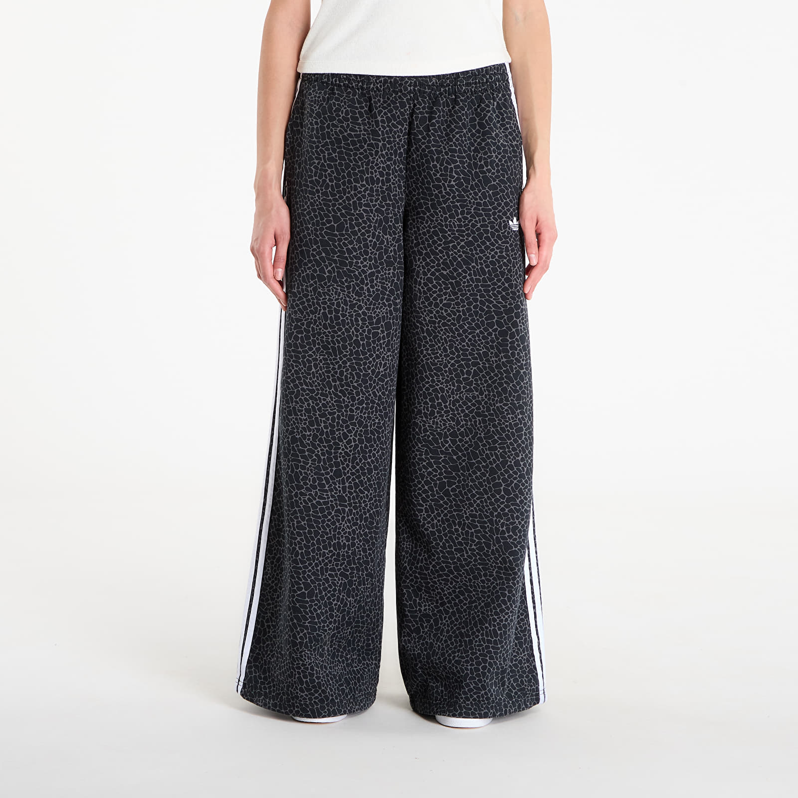 Pants adidas  Firebird Oversized AOP Denim Pants Black/ Grey Six