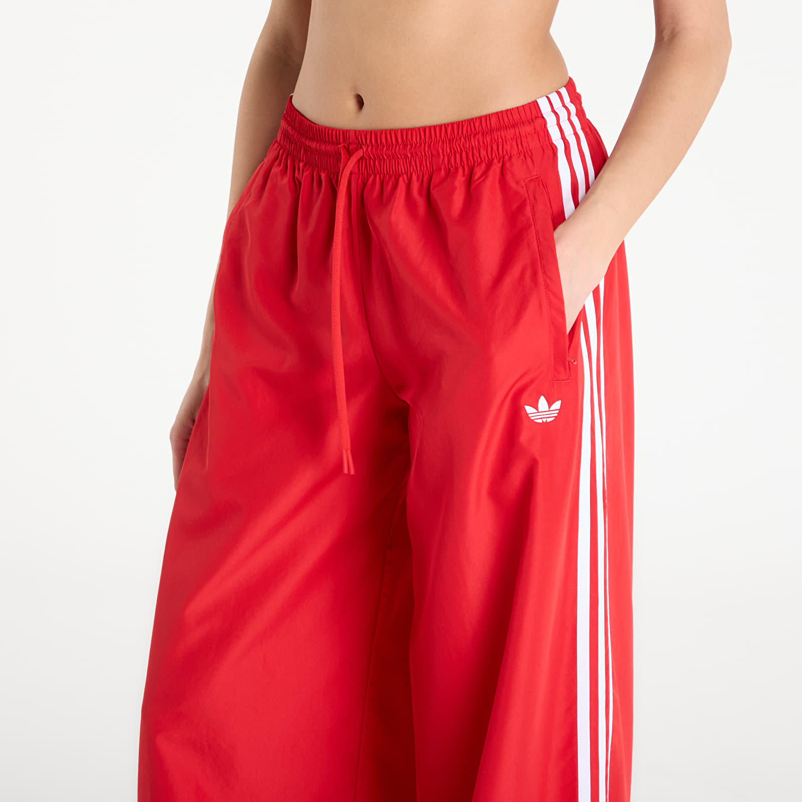 Bikses adidas Firebird Adilenium Track Pant Better Scarlet/ Black
