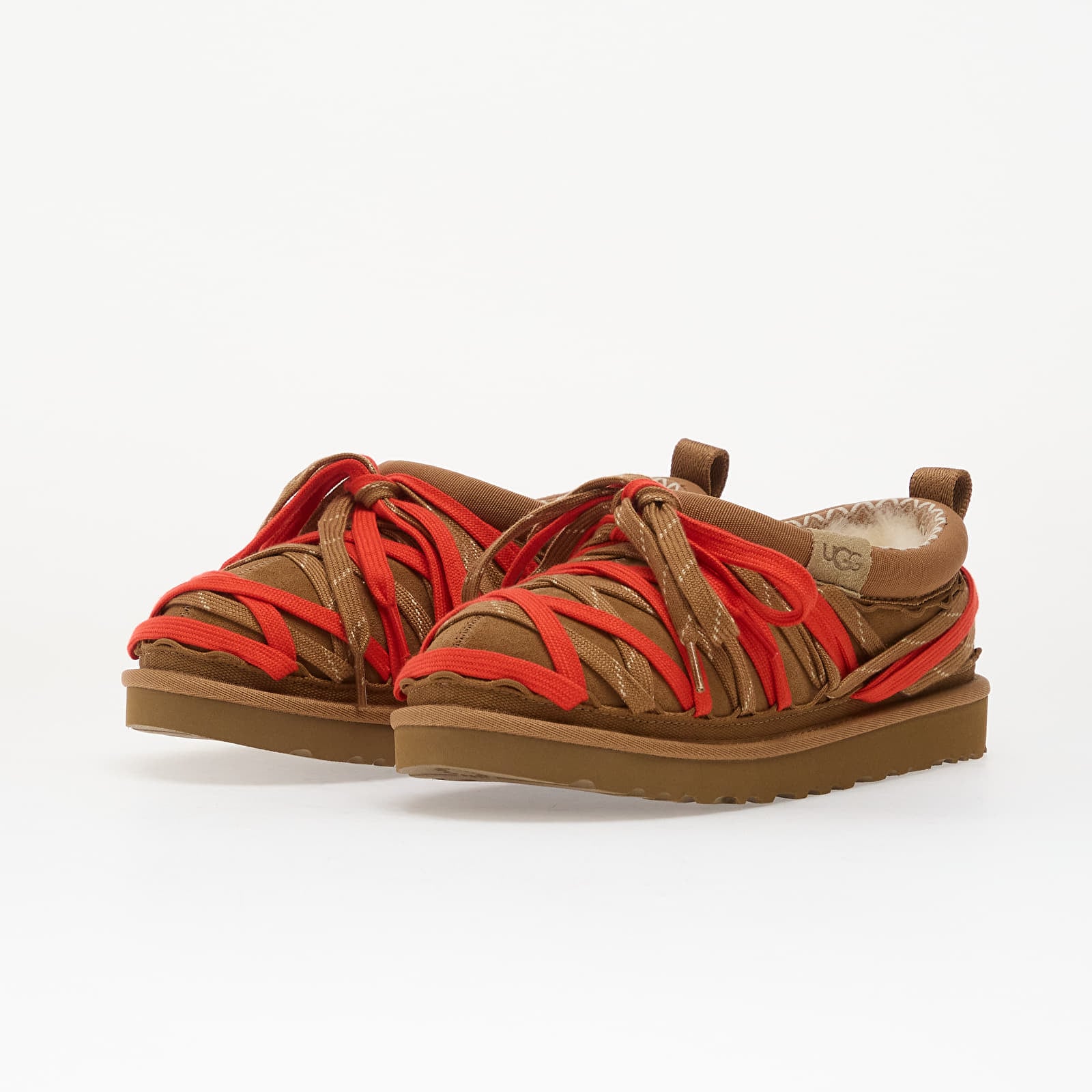 Vīriešu čības un apavi UGG M Tasman Lace Chestnut