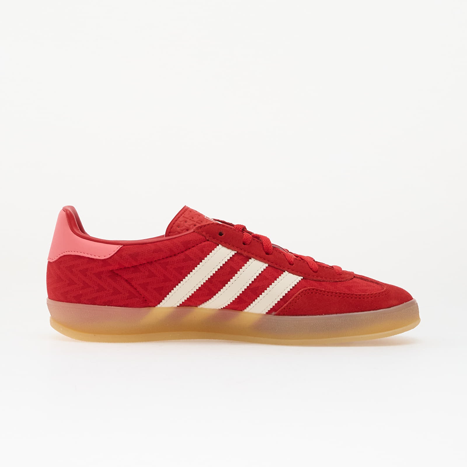 Dámske topánky a tenisky adidas Gazelle Indoor W Better Scarlet/ Core White/ Gum