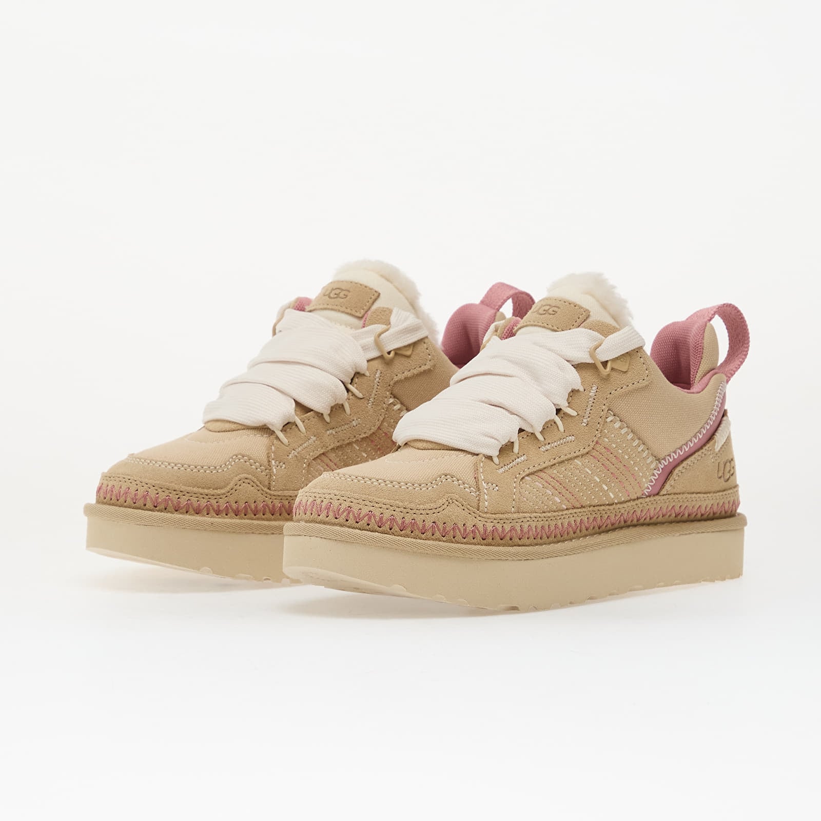 Sieviešu kedas un apavi UGG W Lowmel Meadow Sand