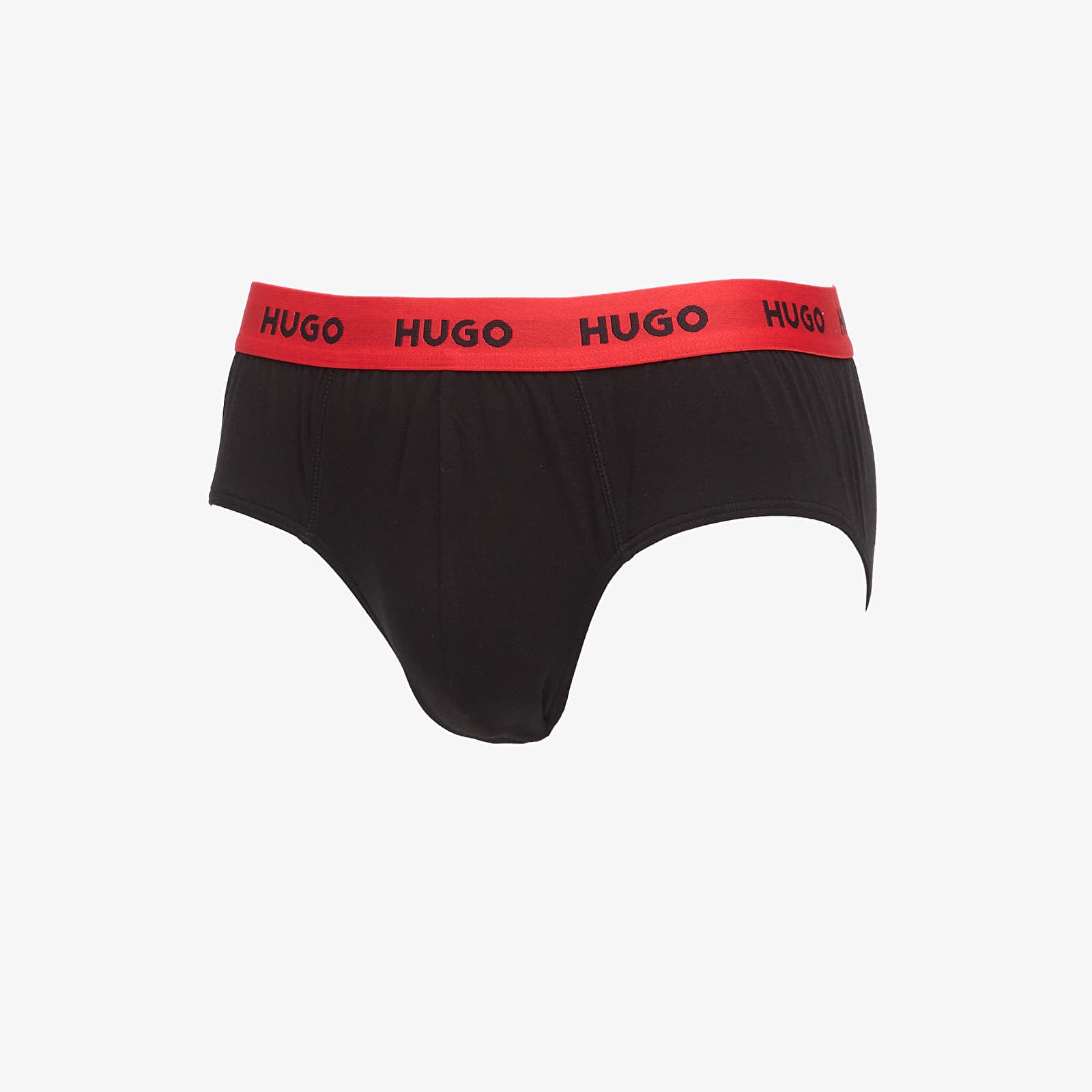Pánské boxerky Hugo Boss Hip Brief 3-Pack Black