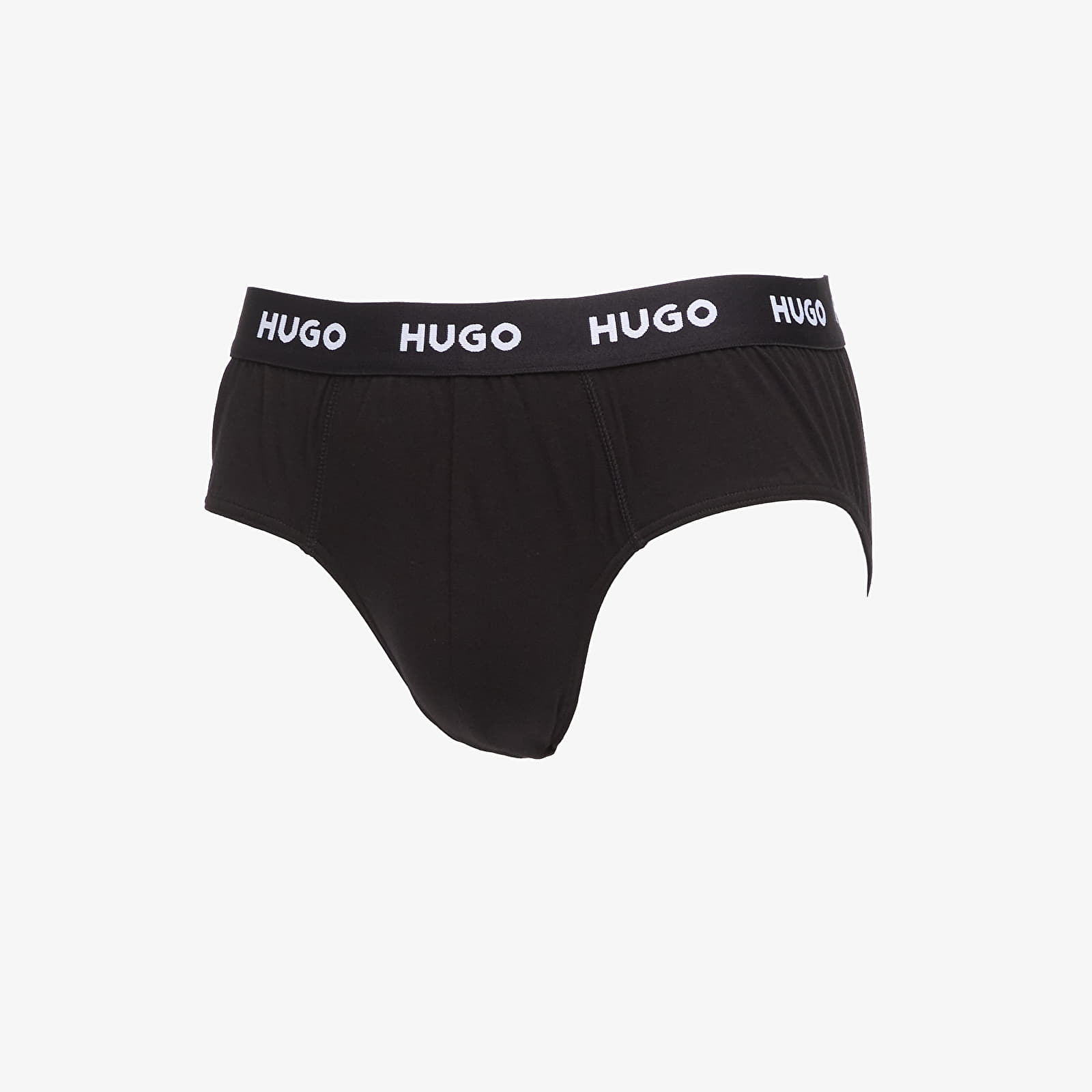 Pánské boxerky Hugo Boss Hip Brief 3-Pack Black