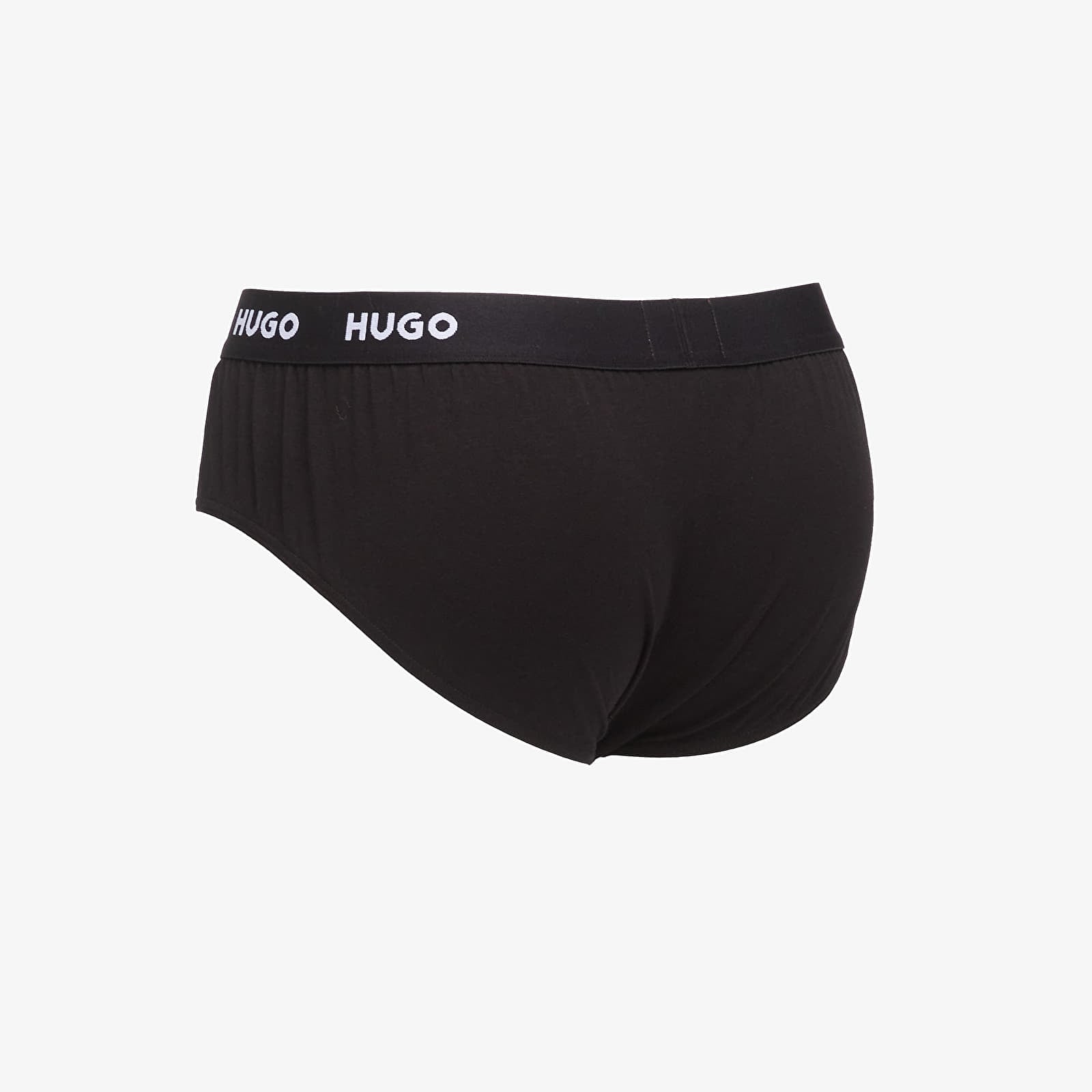 Pánské boxerky Hugo Boss Hip Brief 3-Pack Black