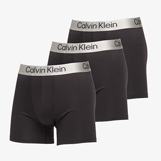 Boxerky Calvin Klein Boxer Brief 3-Pack Black