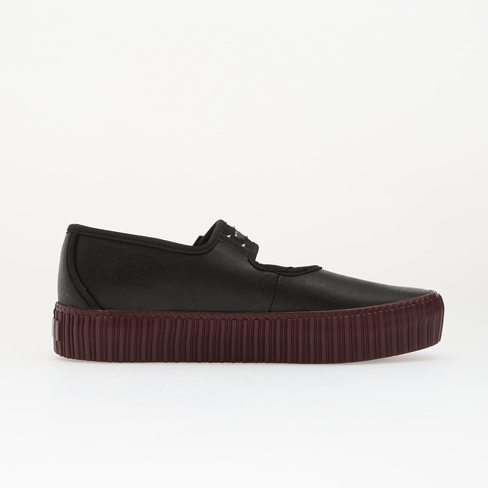 Pánske tenisky a topánky Vans Mary Jane Creeper Love is Pain Black/ Port