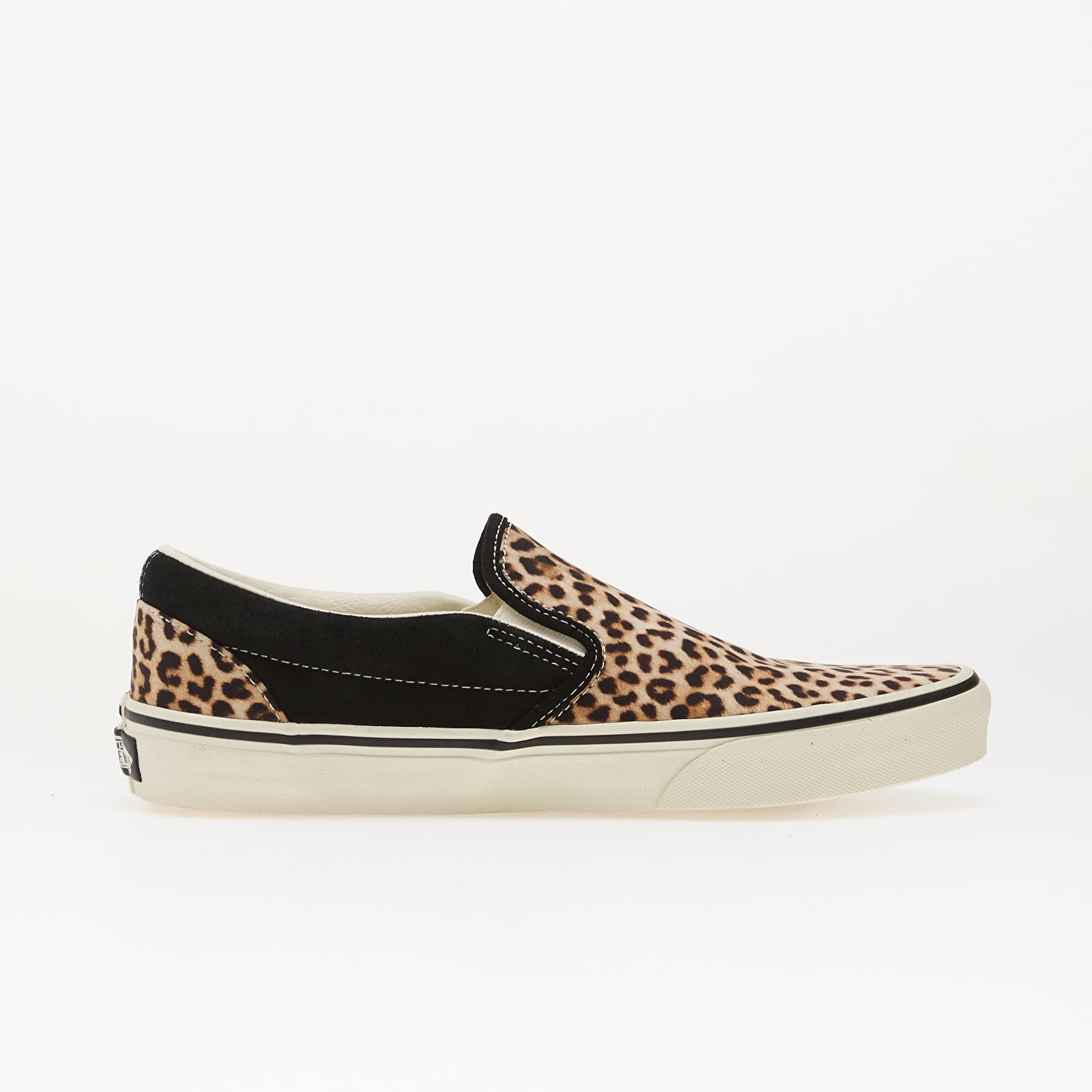 Vīriešu čības un apavi Vans Classic Slip-On Black/ Leopard