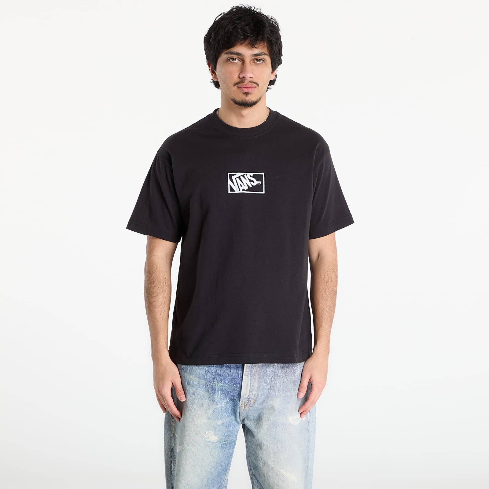Férfi pólok Vans Blocked Box Loose SS T-Shirt Black