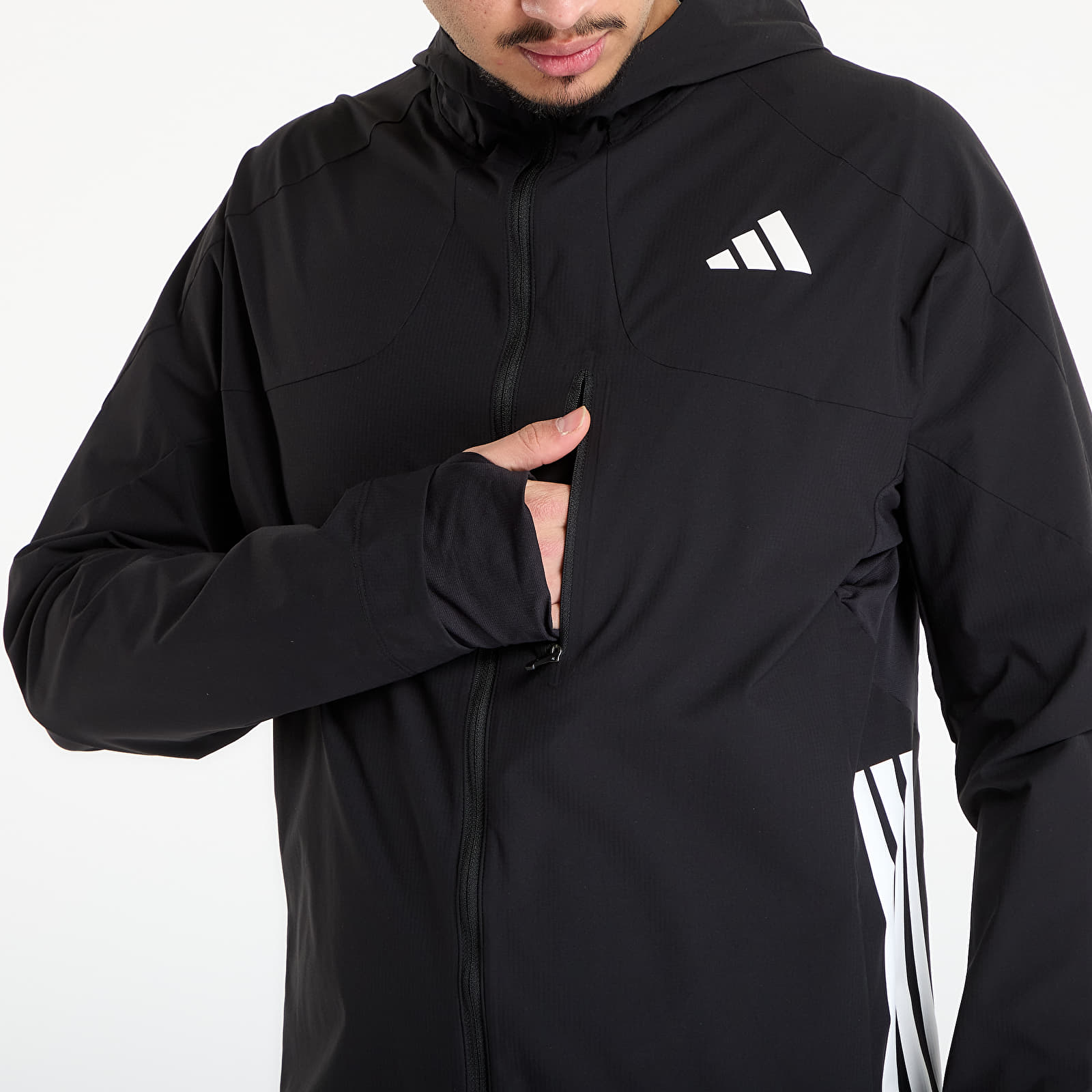 Ανδρικά σακάκια adidas Adizero Jkt M Black/ Black