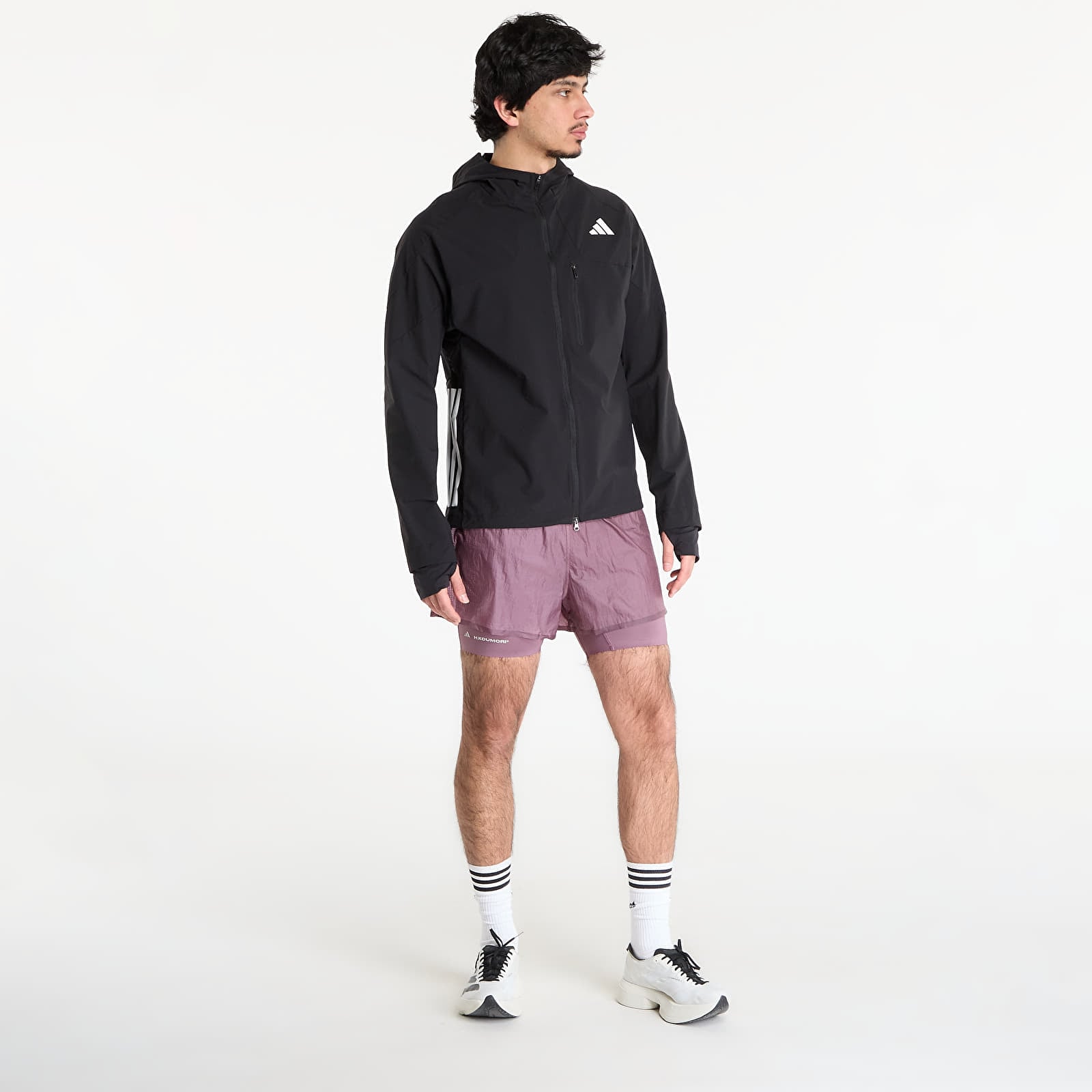 Ανδρικά σακάκια adidas Adizero Jkt M Black/ Black