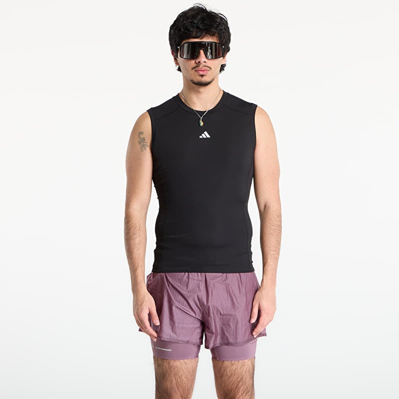 T-shirt adidas Techfit Compression Training Sleeveless Tank Top Black