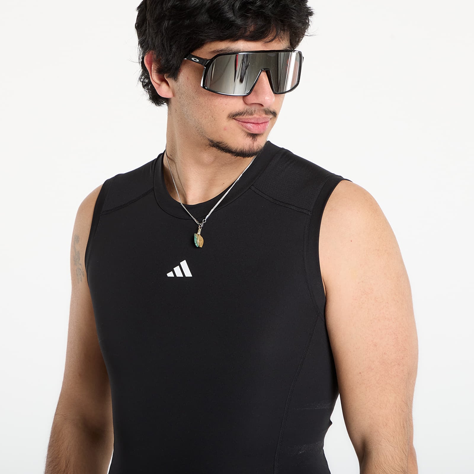 Ανδρικά μπλουζάκια adidas Tf C Sl Tee Black