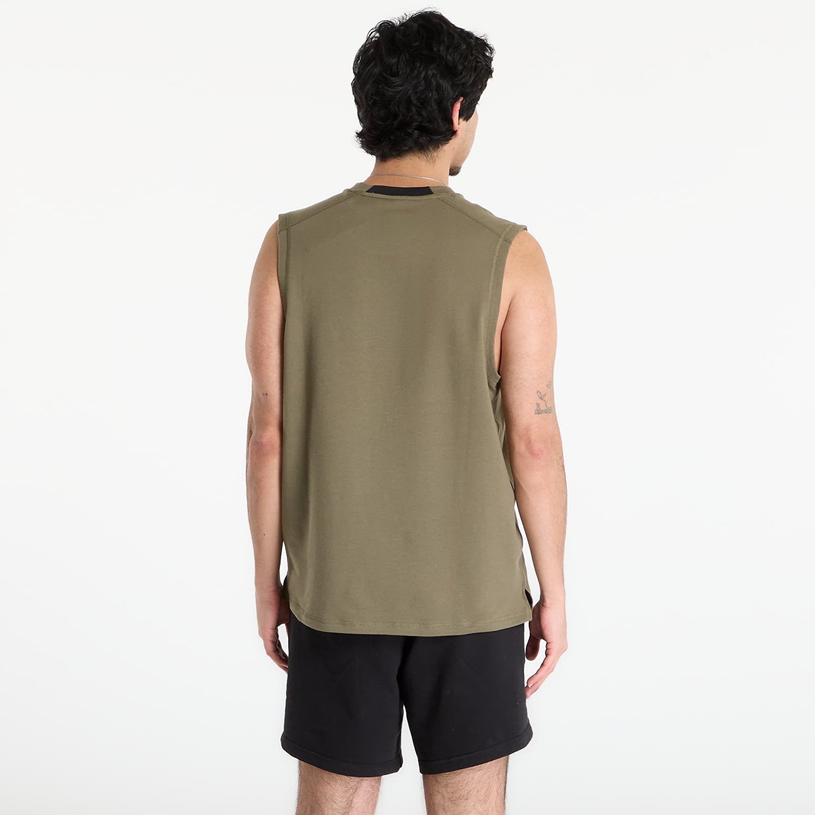 Pánská trička adidas D4T X Sl Tee Olive Strata