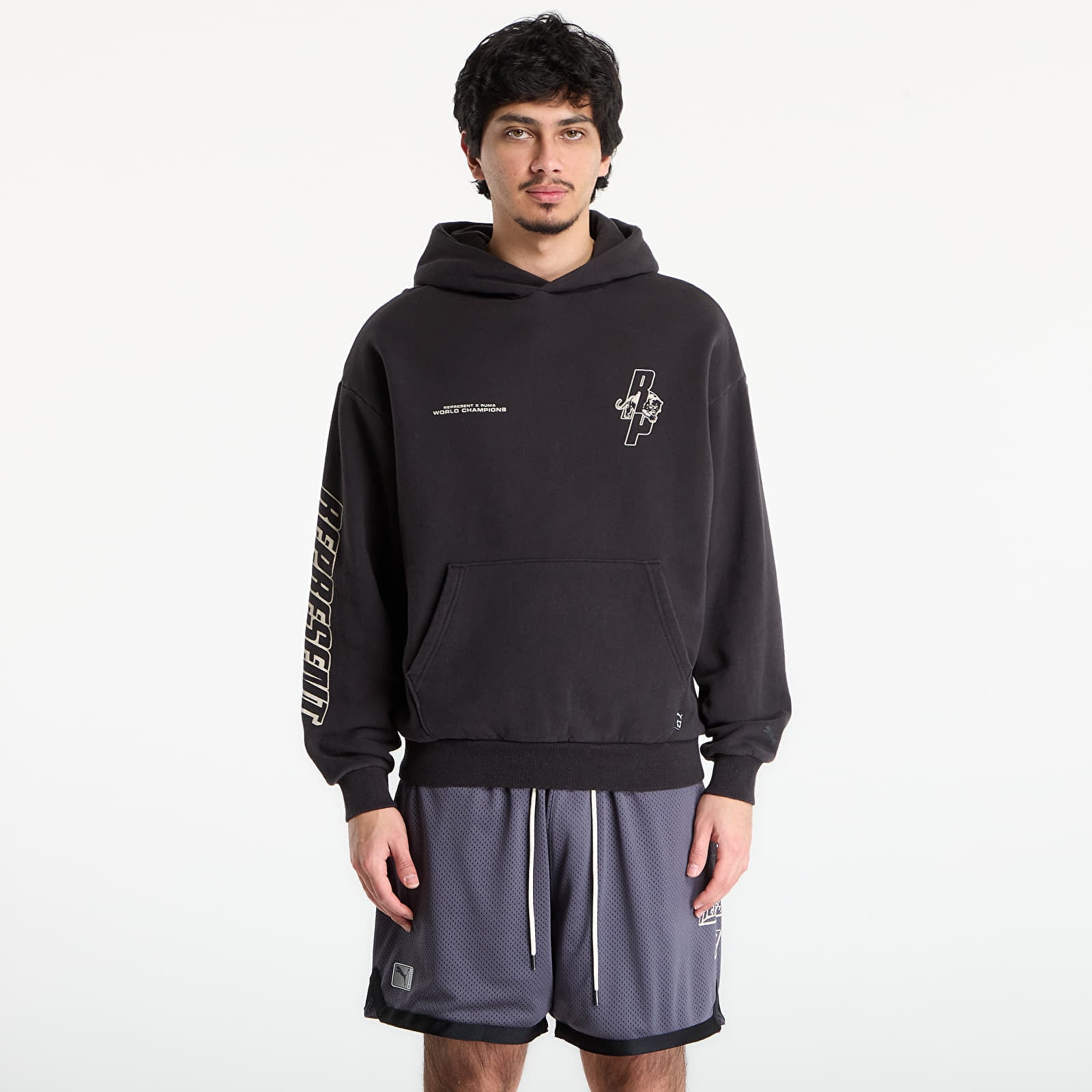 Sweatshirt Puma x Represent LS Hoodie PUMA Black L
