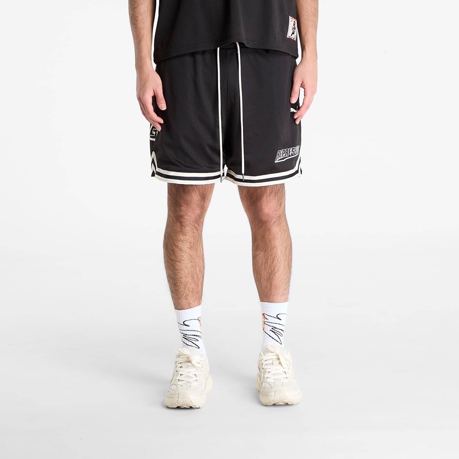 Pantaloncini uomo Puma x Represent Short I PUMA Black