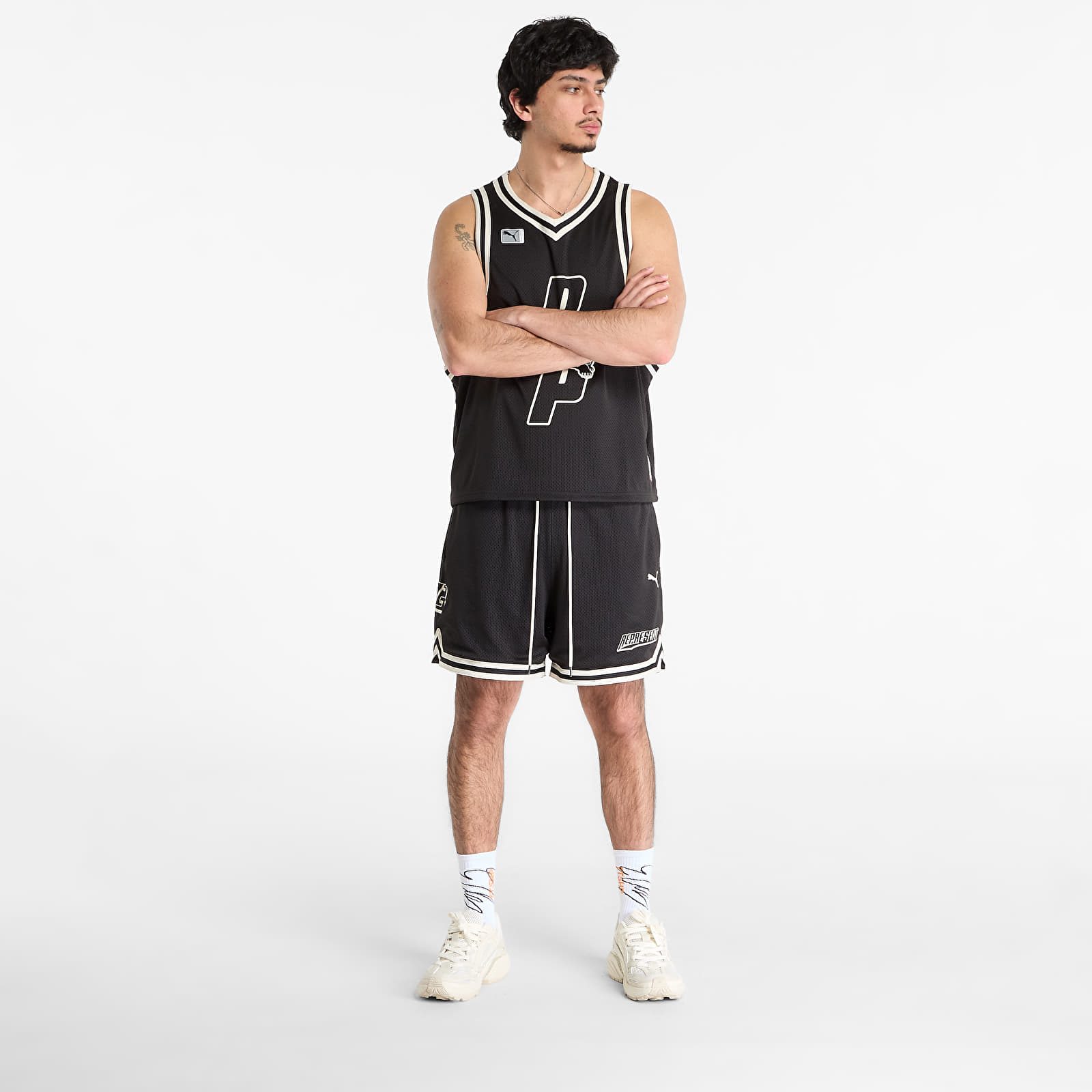 Pantaloncini uomo Puma x Represent Short I PUMA Black