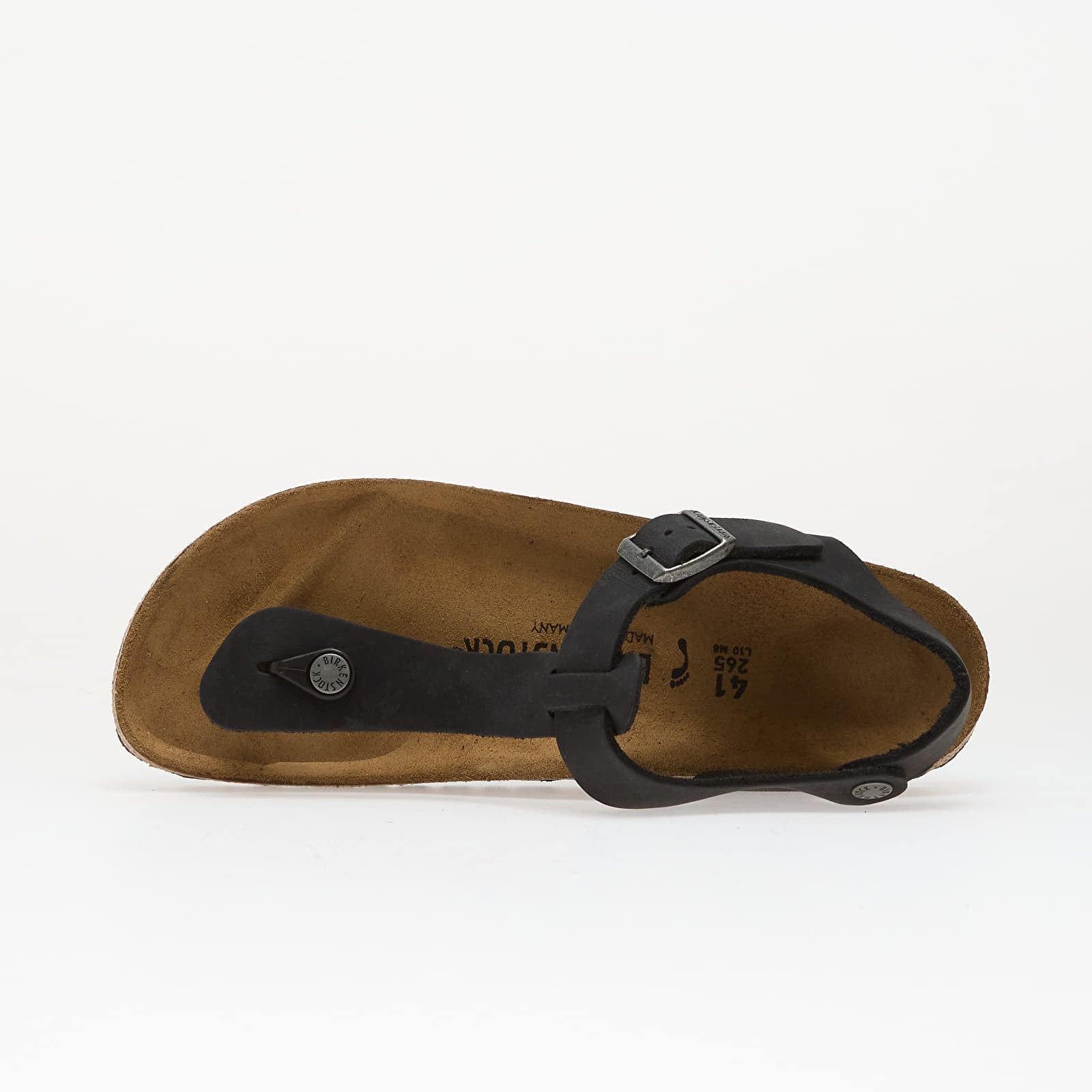 Ανδρικά παπούτσια Birkenstock Kairo Oiled Leather Unisex Black