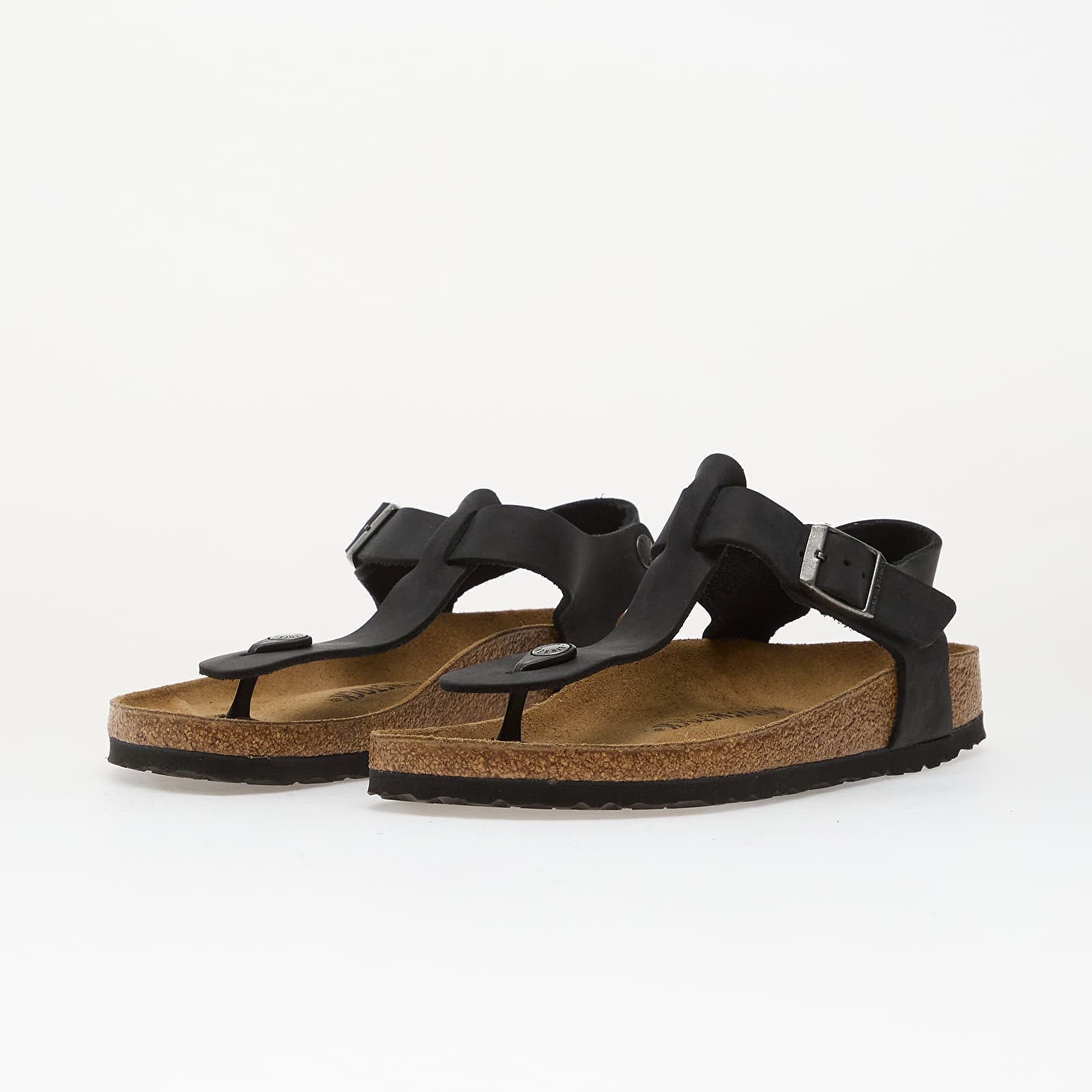 Ανδρικά παπούτσια Birkenstock Kairo Oiled Leather Unisex Black