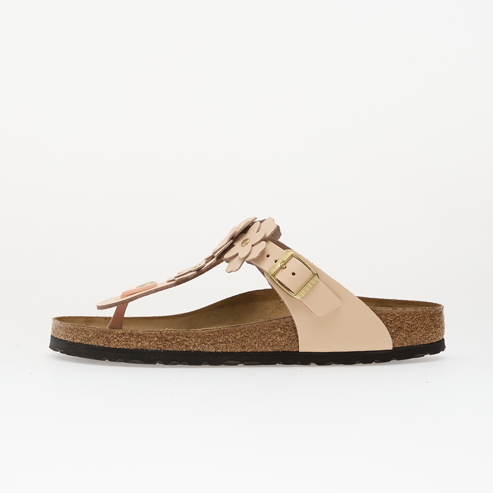 Scarpe donna Birkenstock Gizeh Flower Leather Women Light Rose