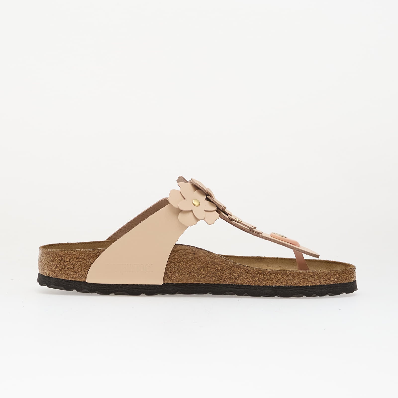 Scarpe donna Birkenstock Gizeh Flower Leather Women Light Rose