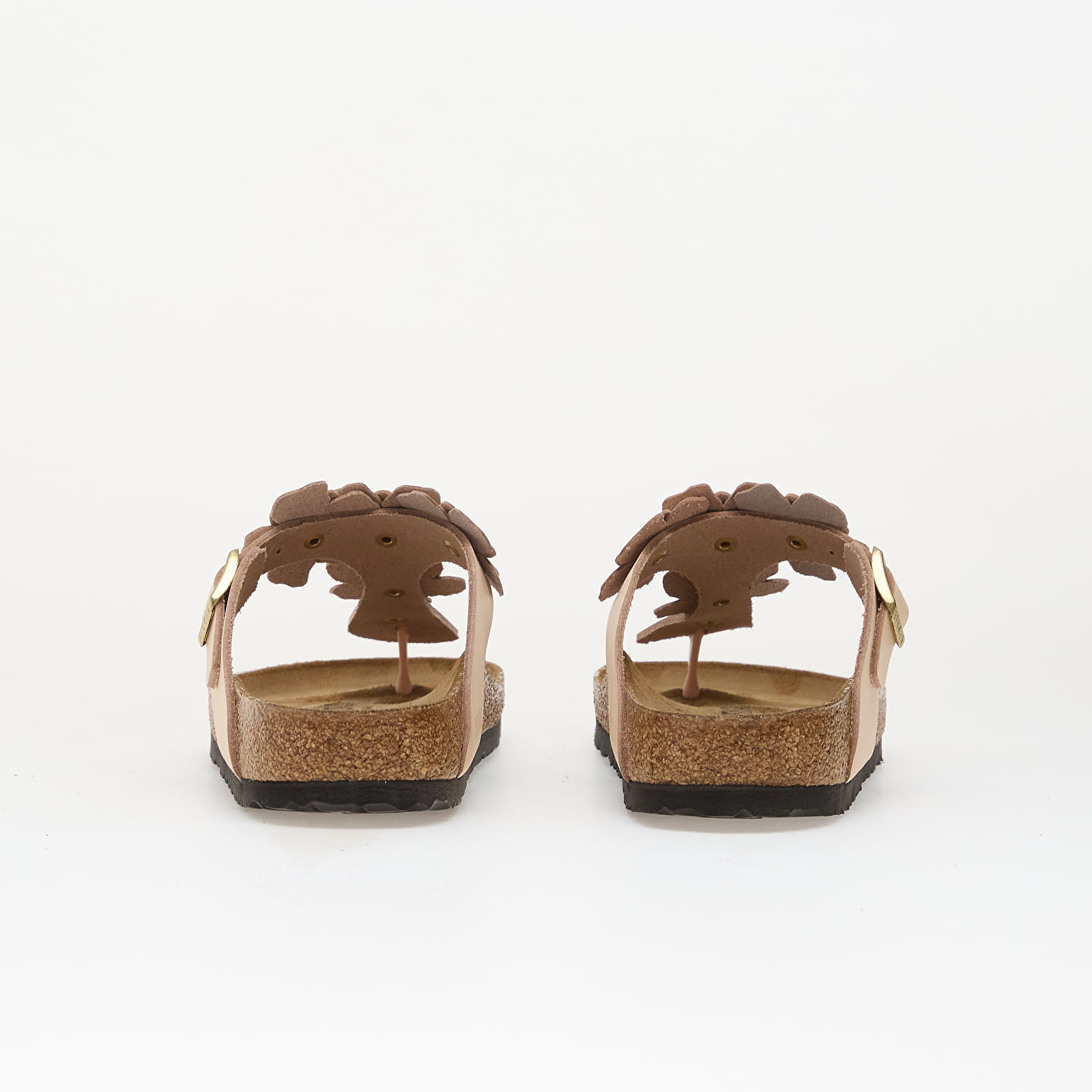 Scarpe donna Birkenstock Gizeh Flower Leather Women Light Rose