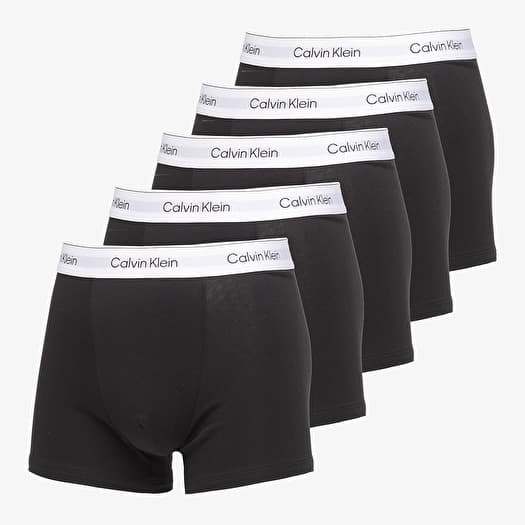Μπόξερς Calvin Klein Relaxed Fit Trunk 5-Pack Black