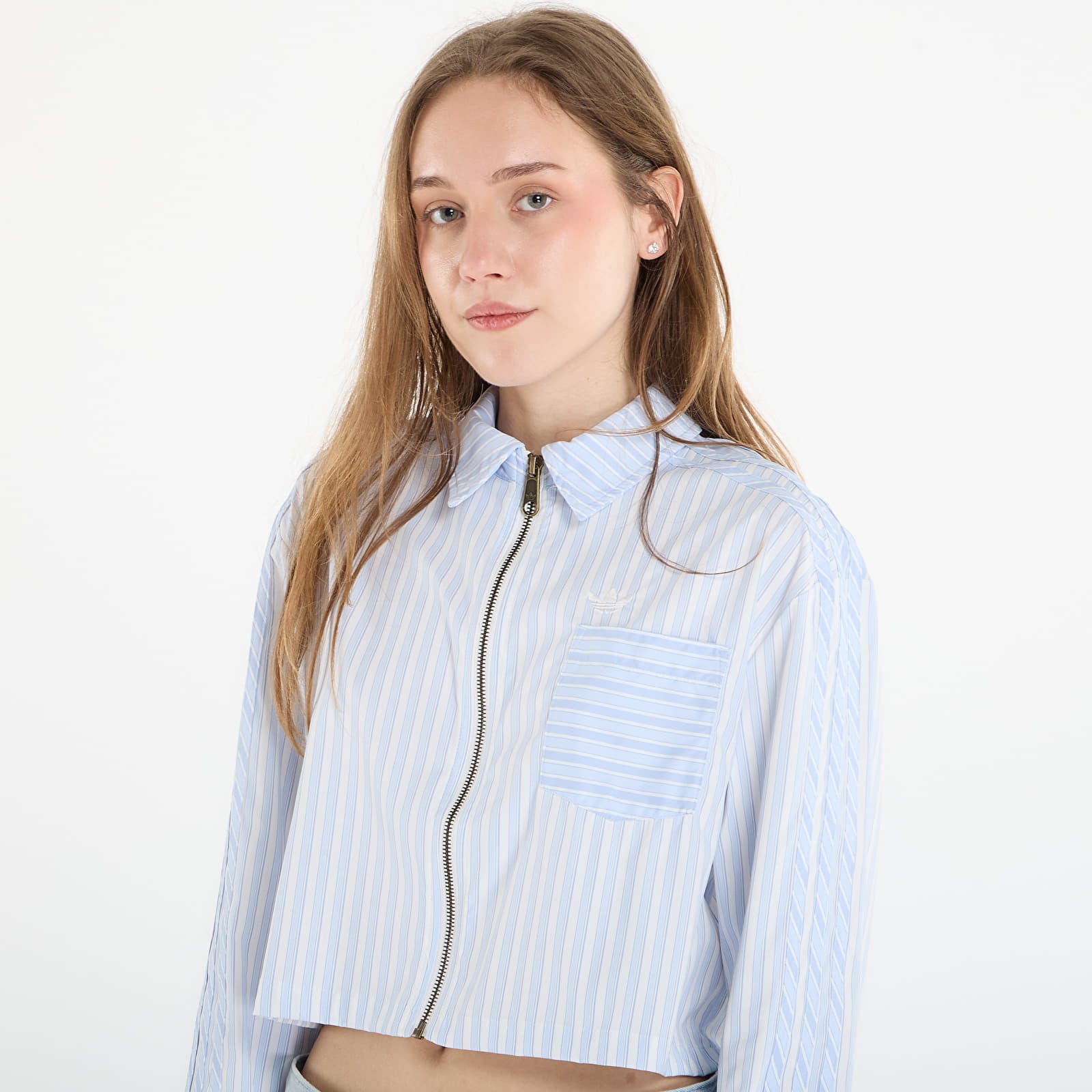 Herren-Hemden adidas P Ess Shi Crsk/ Ambient Sky